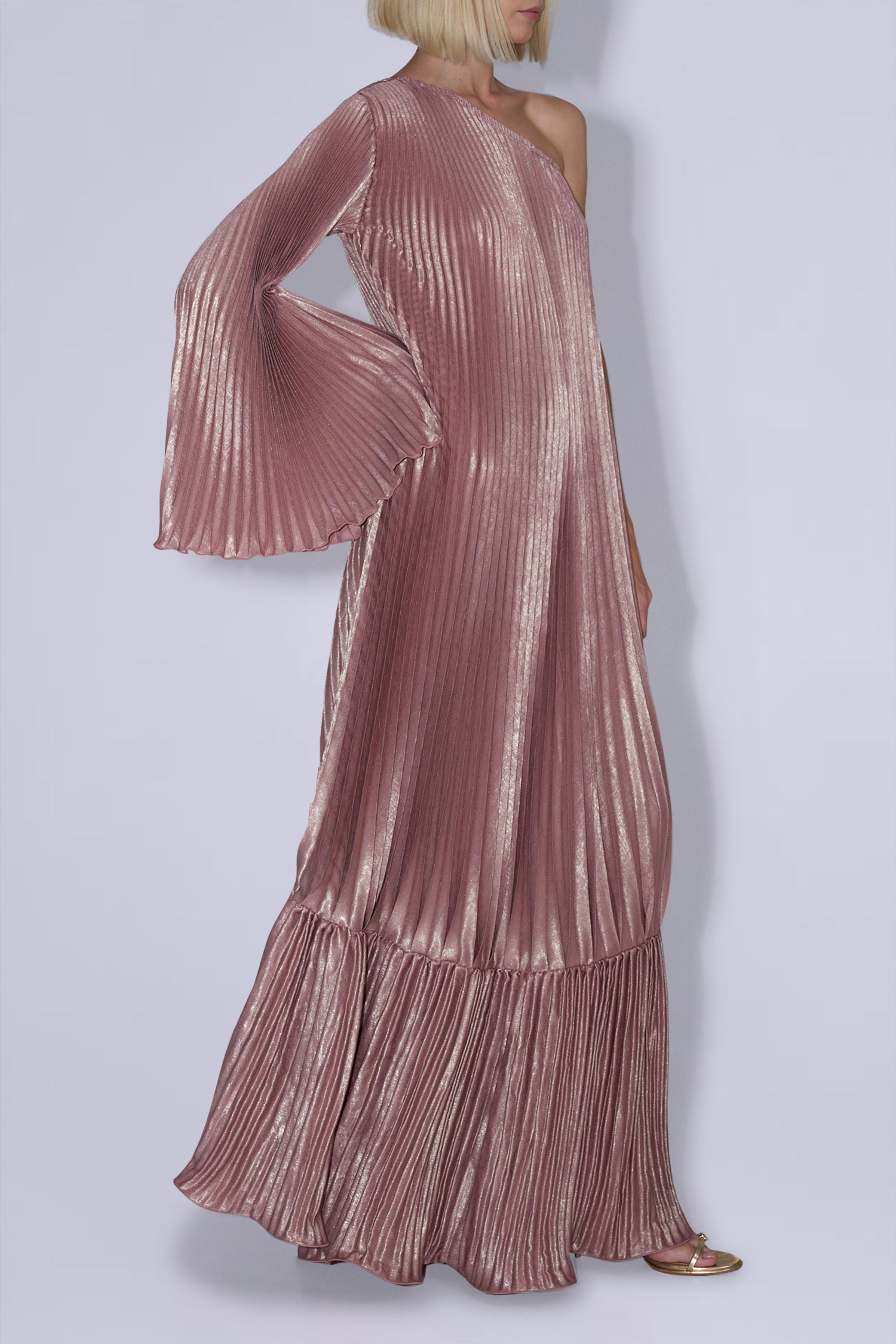 Mozart Gown - Rose Quartz Shimmer