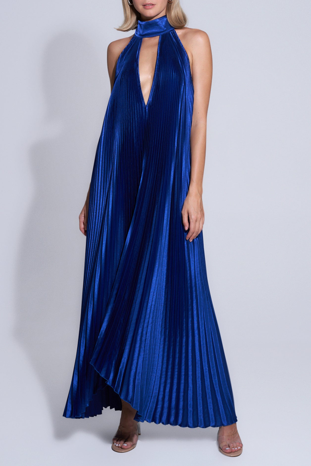 Opera Gown - Deep Azure