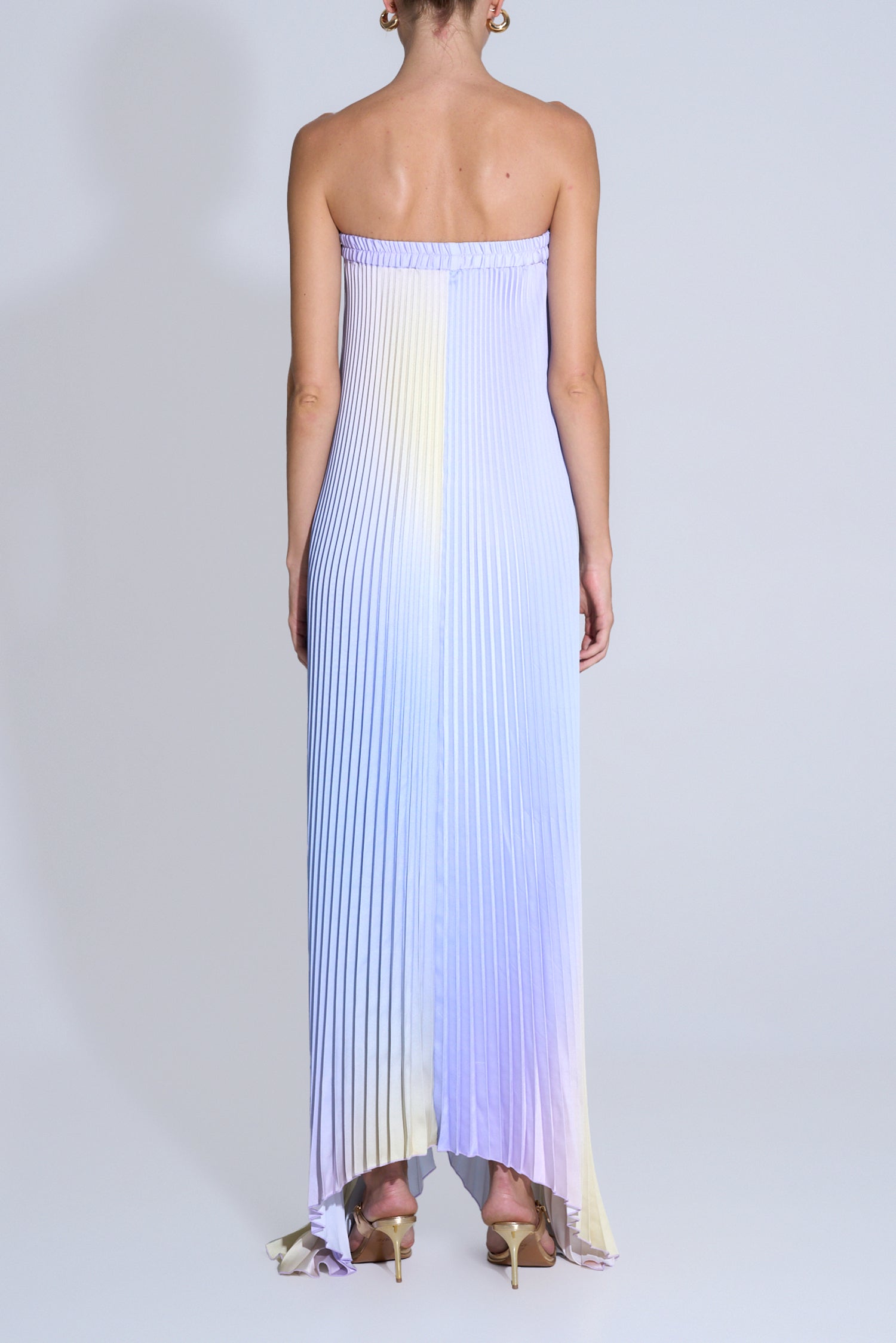 Bisous Strapless Gown - Eclipse Ombre