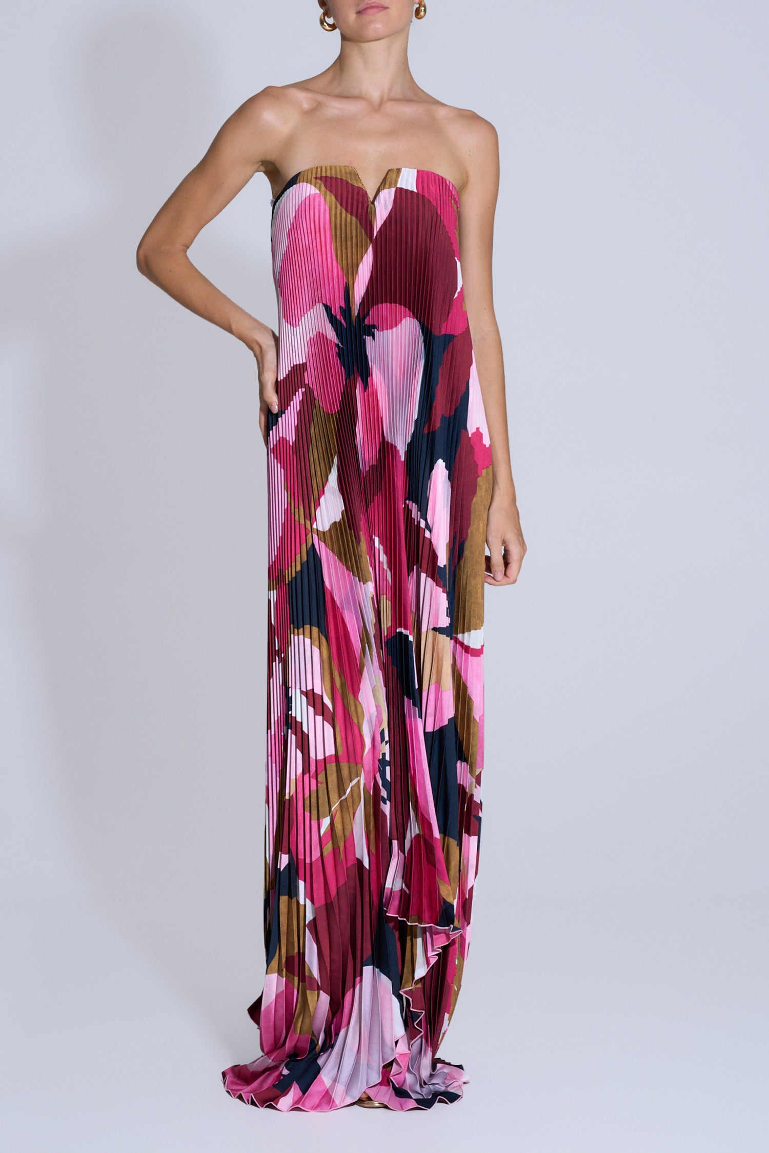 Black Tie Gown - Pink Calypso