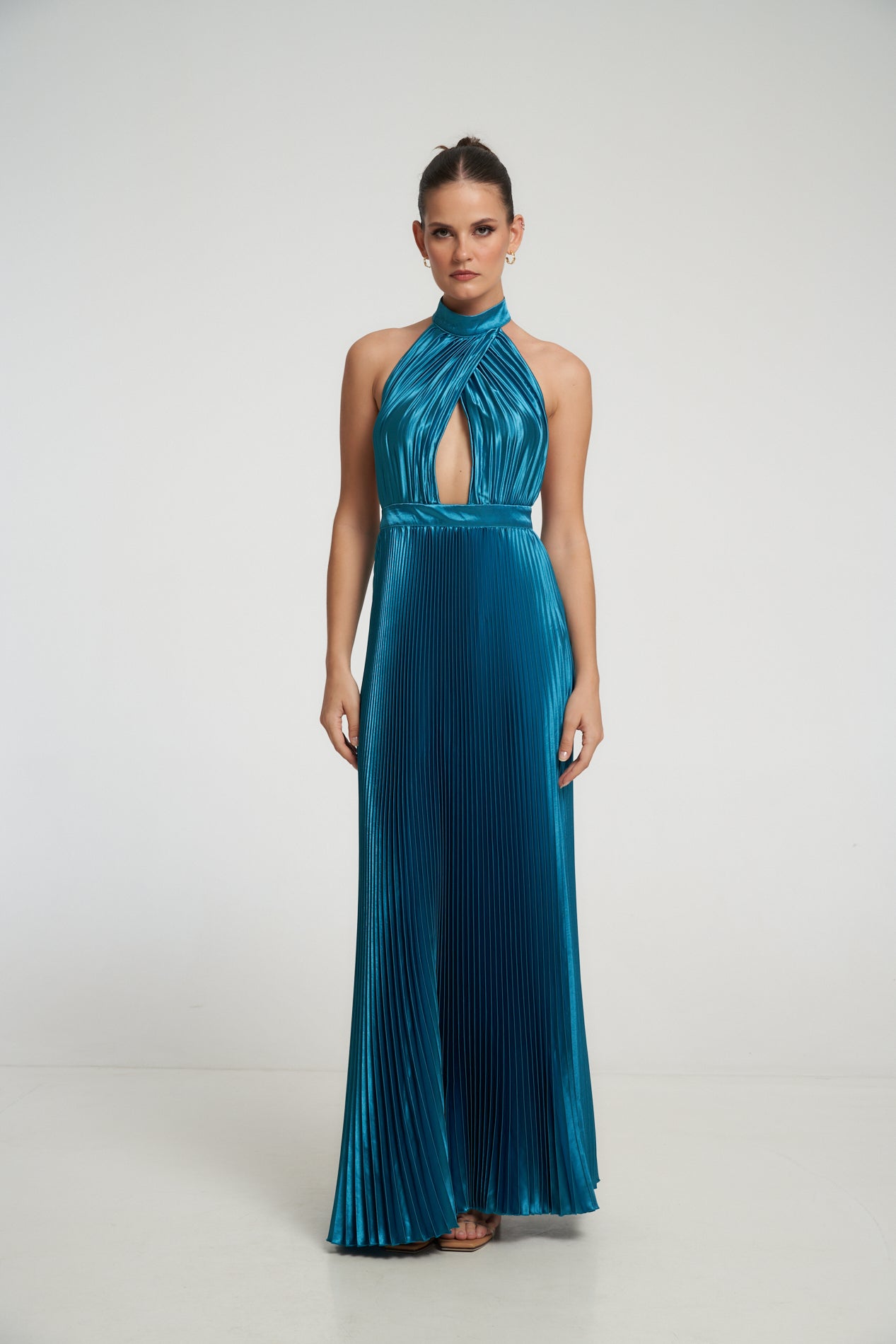 Renaissance Full Length Gown - Teal