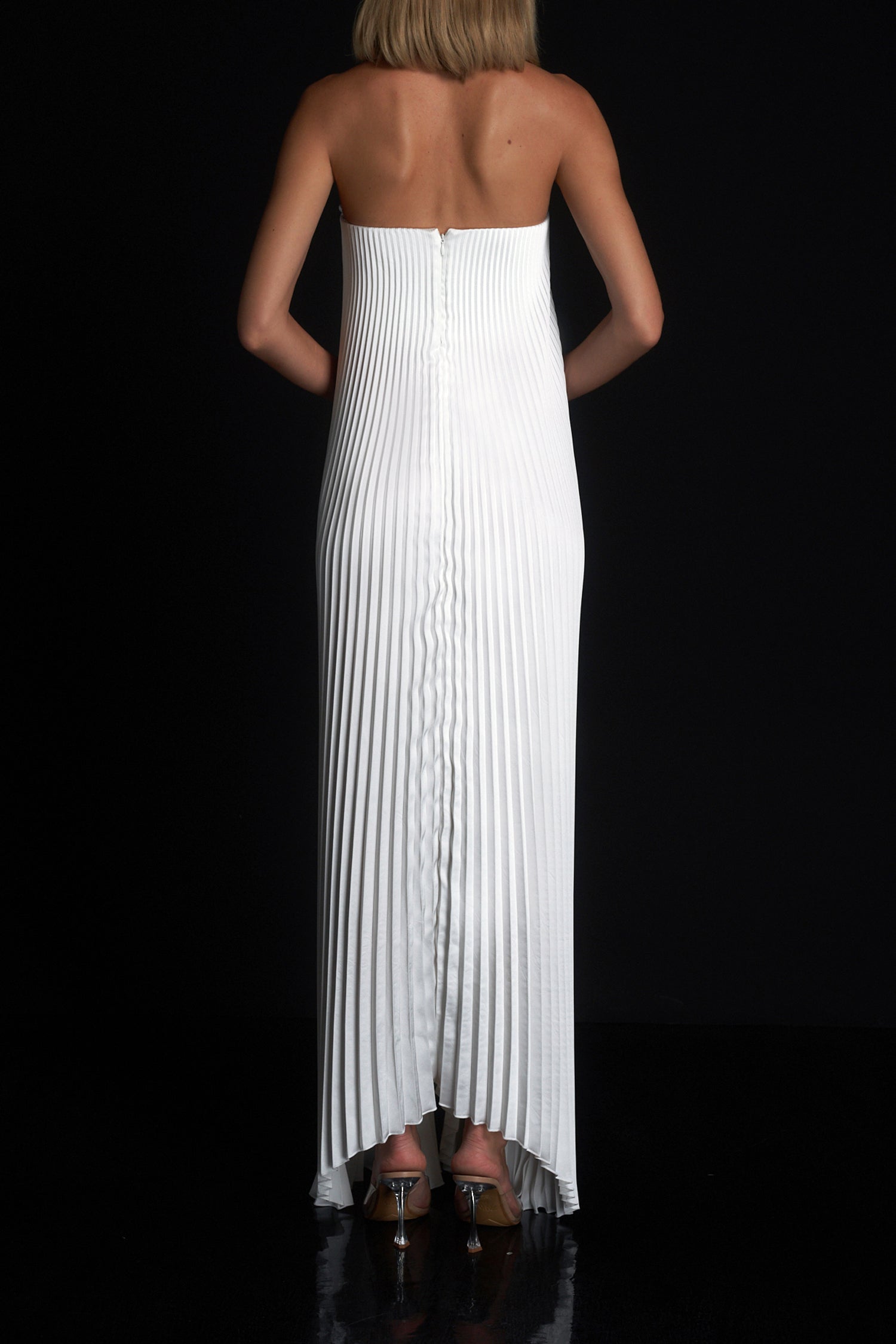 ivory black tie dress Black Tie ARCINA ORI