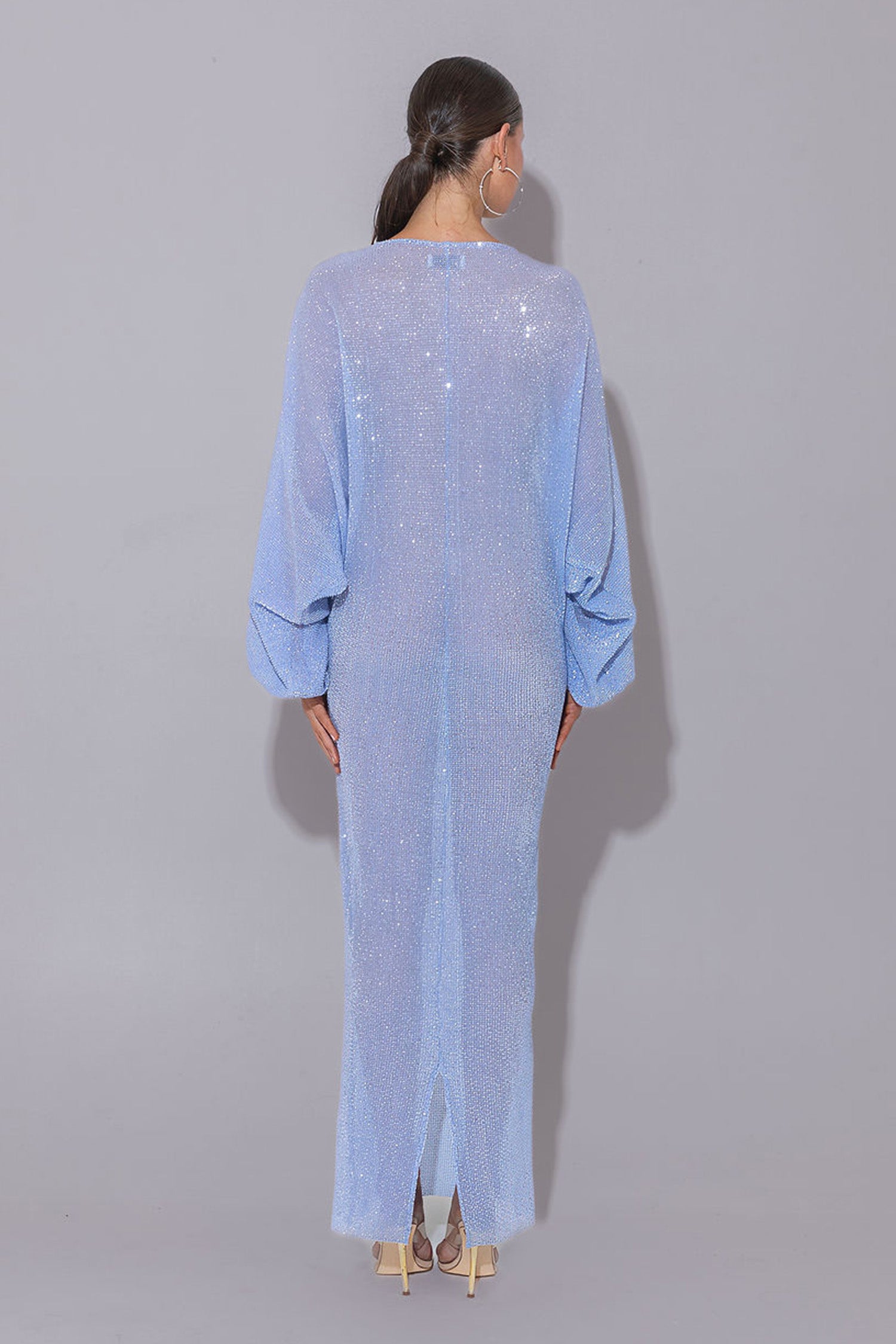 Experimental Gown - Sapphire Sequin
