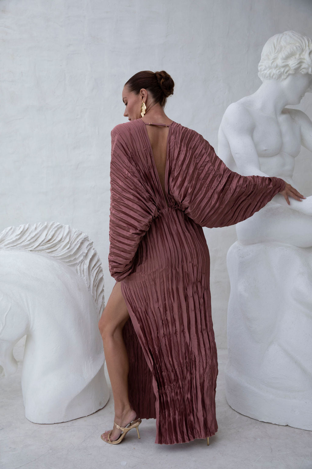 De Luxe Gown - Suede