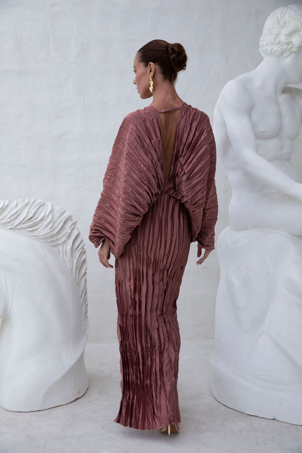 De Luxe Gown - Suede