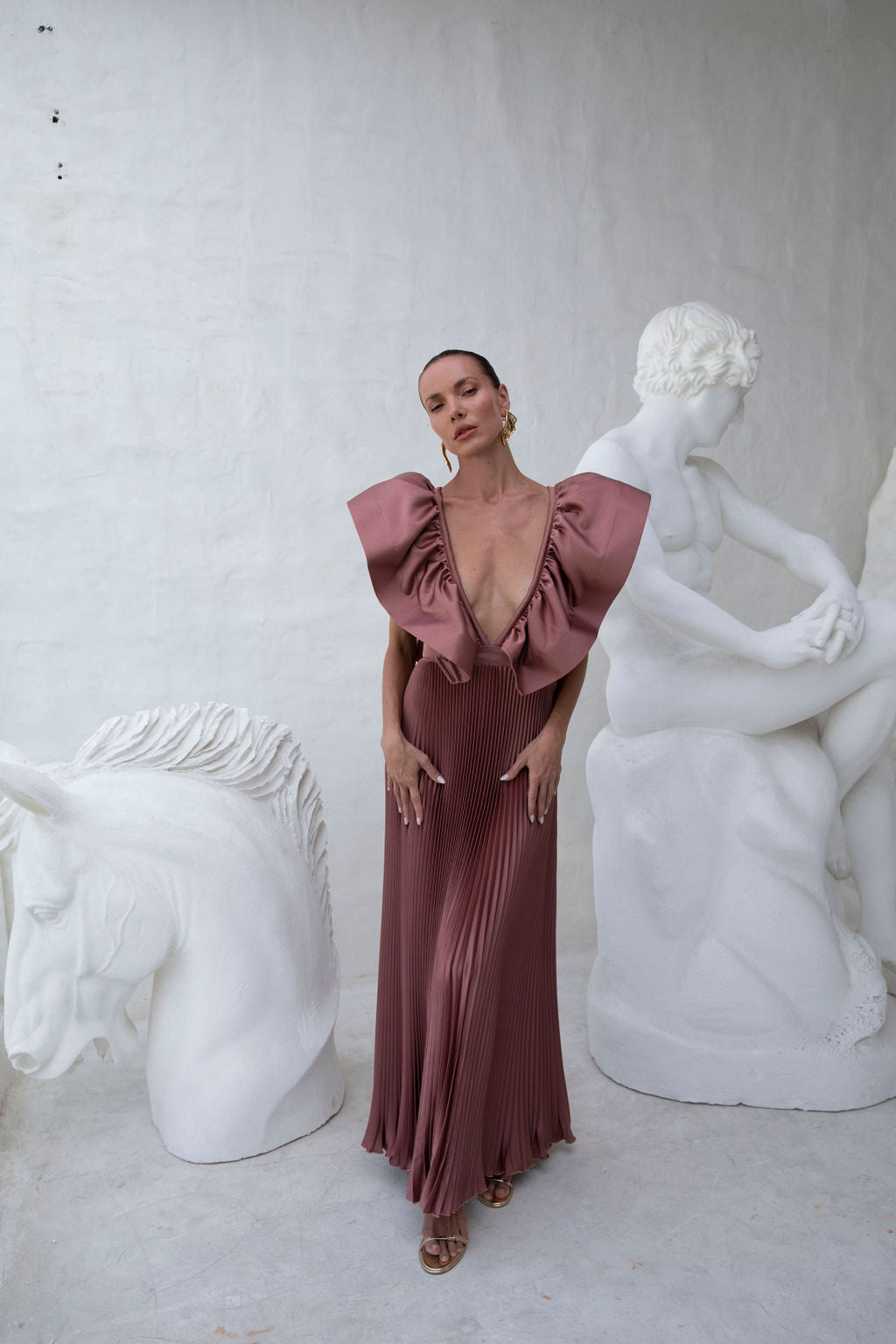 Ventoux Gown - Suede