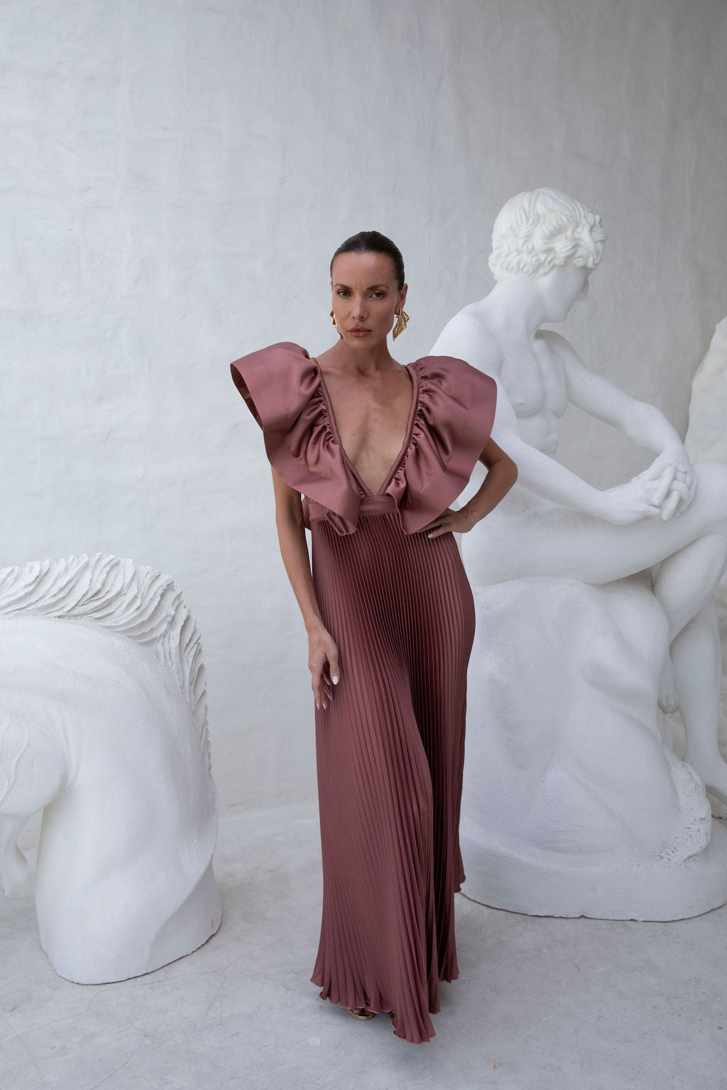 Ventoux Gown - Suede