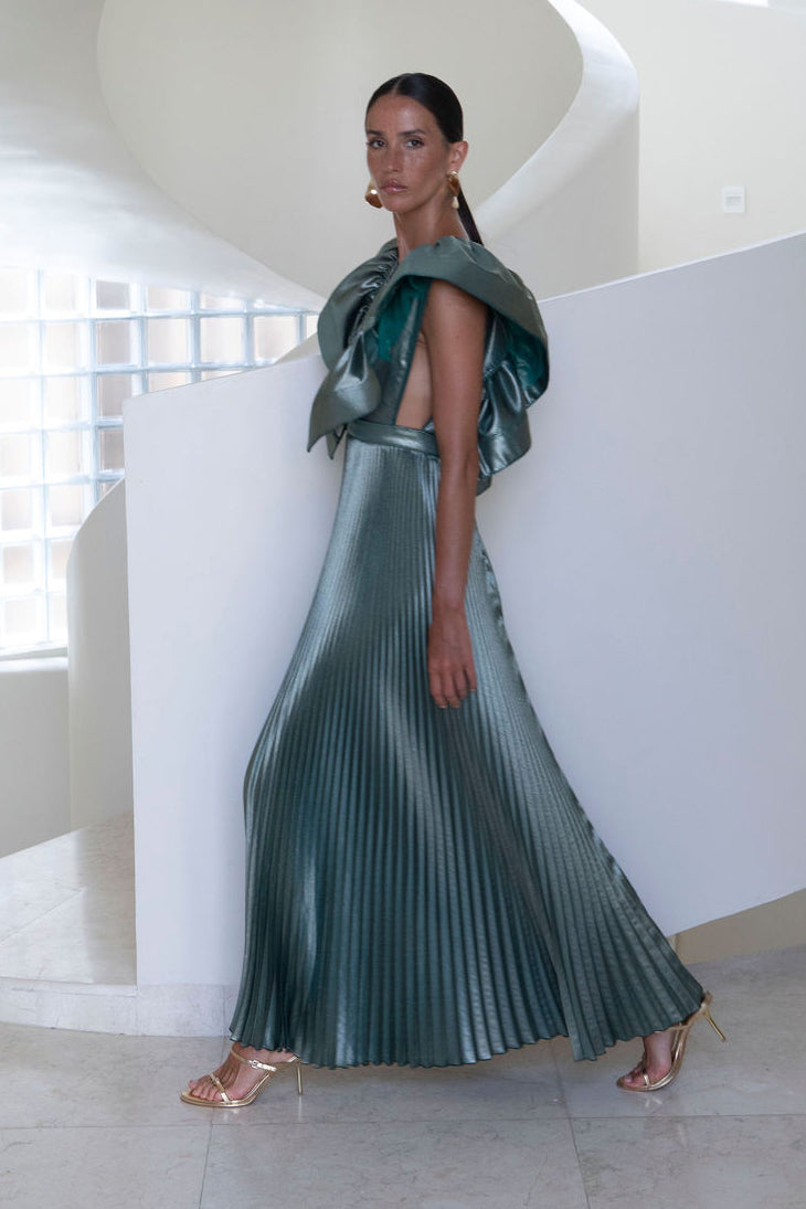 Ventoux Gown - Oil Shine