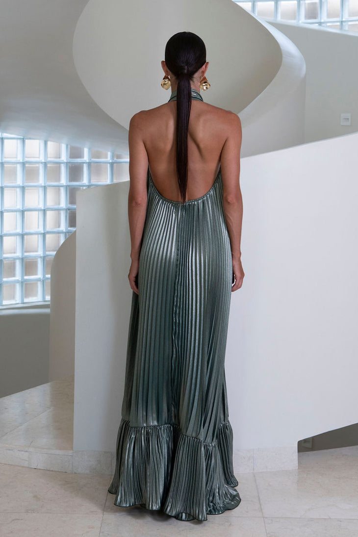 Libertie Gown - Oil Shine