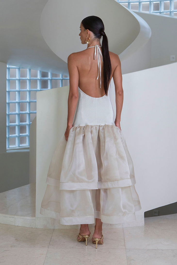 Carrie Dress - Champagne
