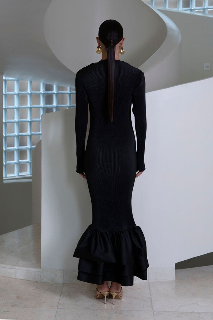 Society Gown - Noir
