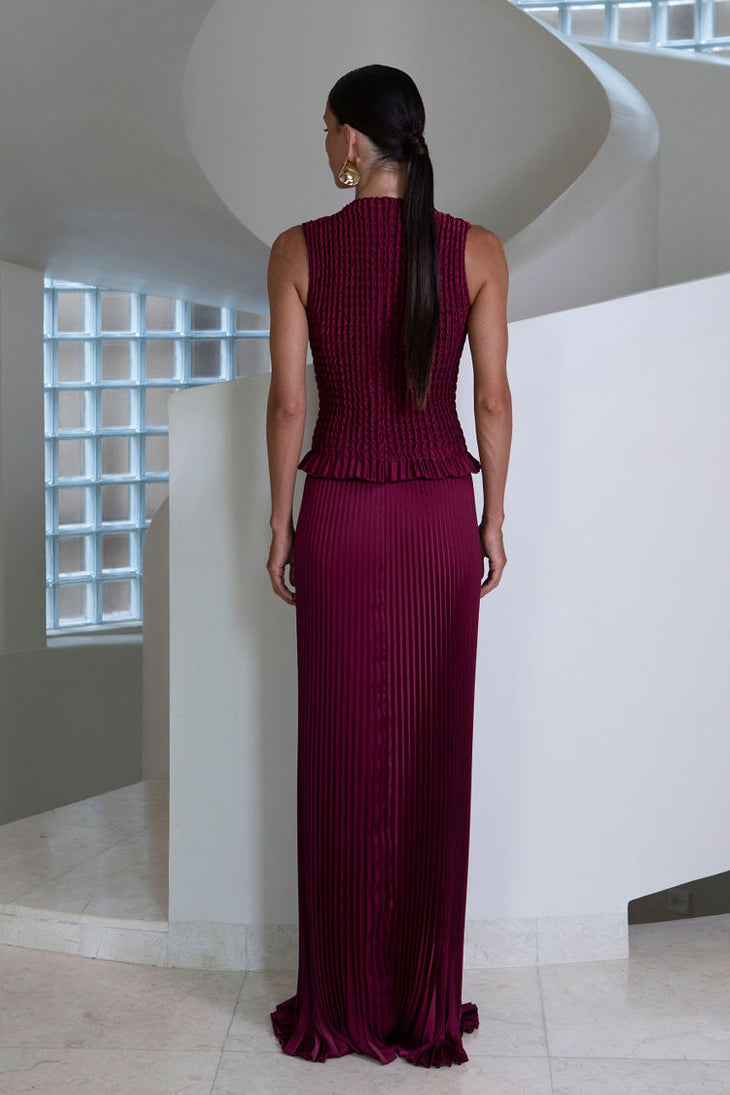 Bowery Gown - Wine