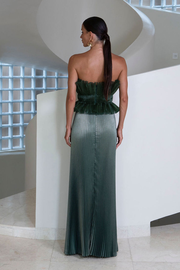 Masquerade Gown - Oil Shine
