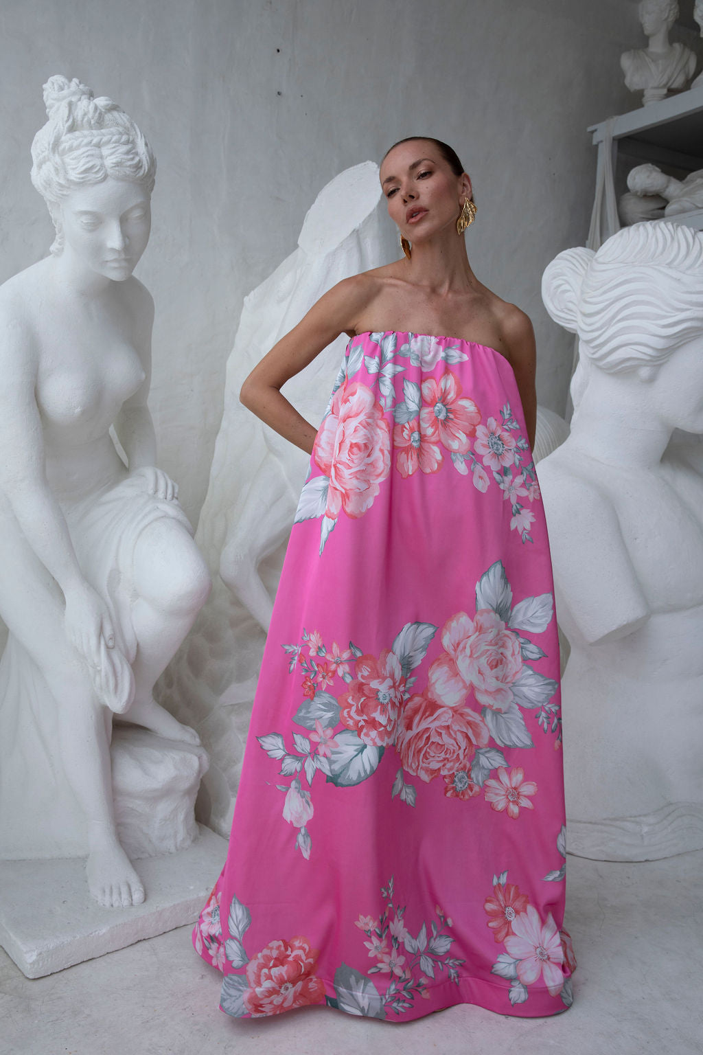Costiera Dress - Botanical
