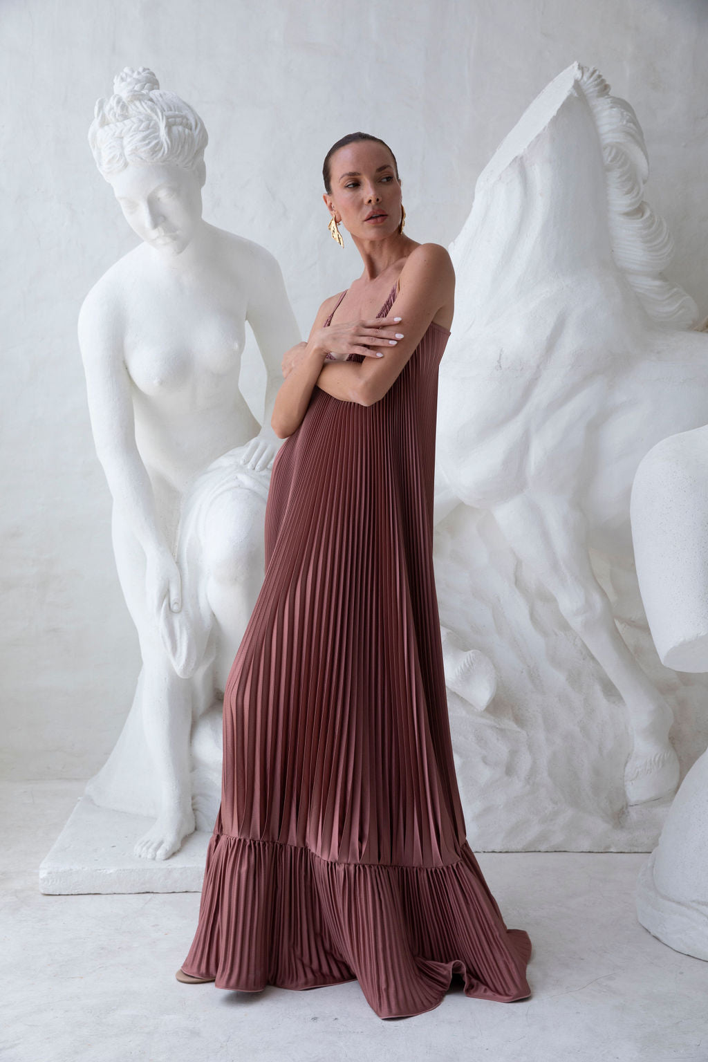Marrakesh Dress - Suede