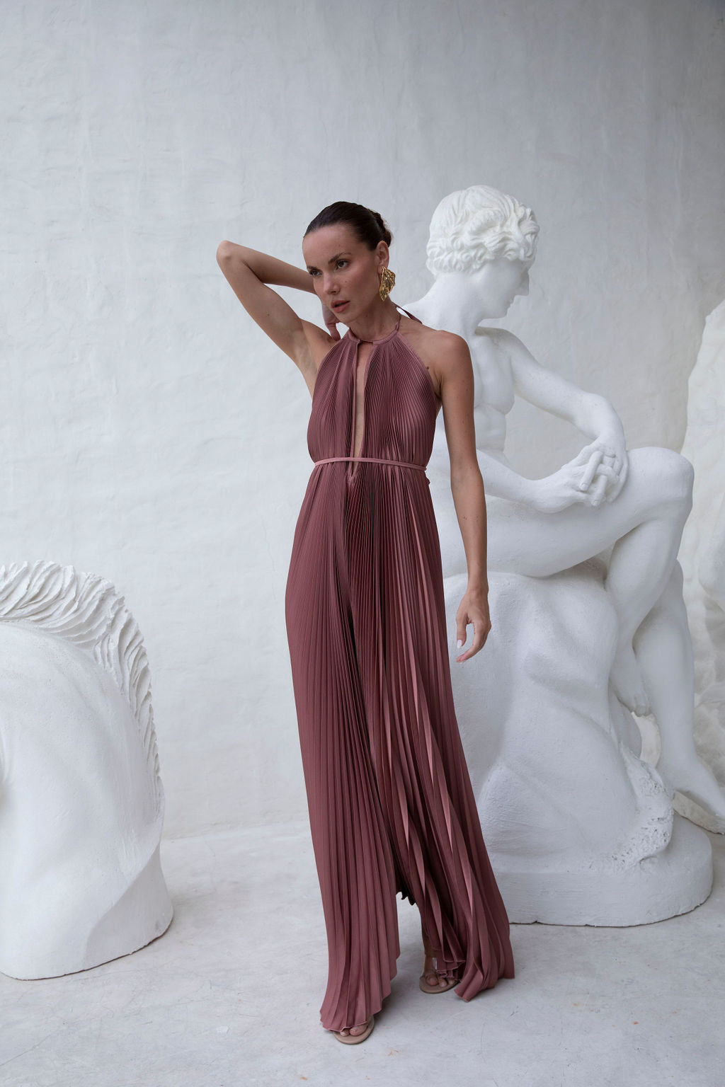 Boheme Gown - Suede