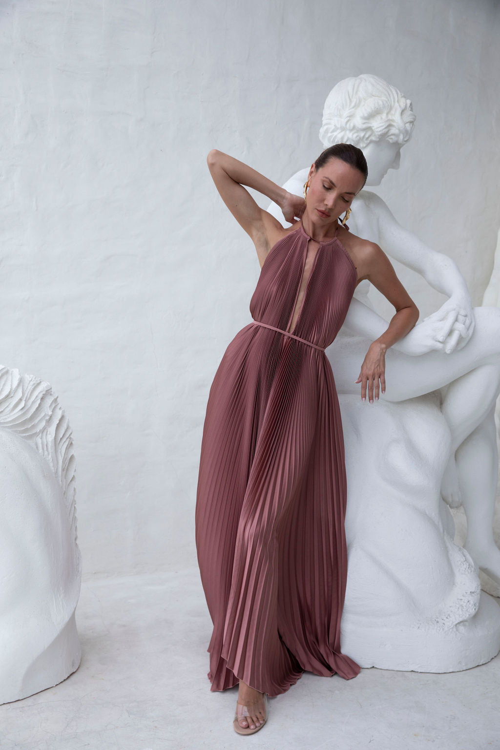 Boheme Gown - Suede