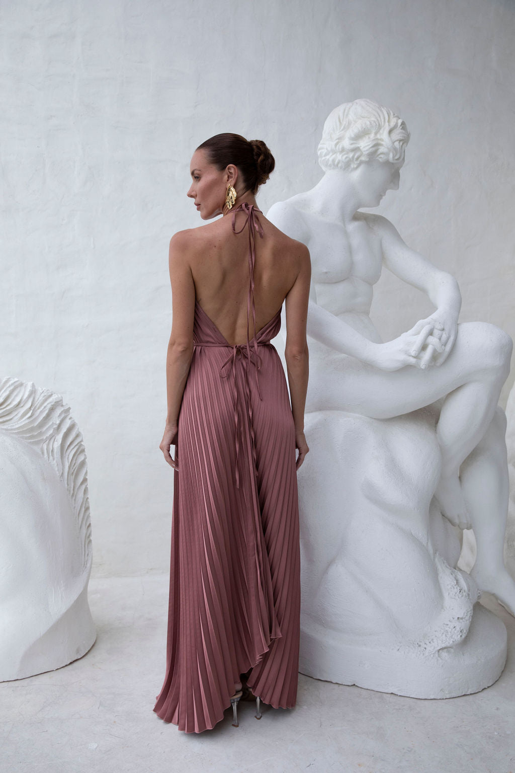 Boheme Gown - Suede