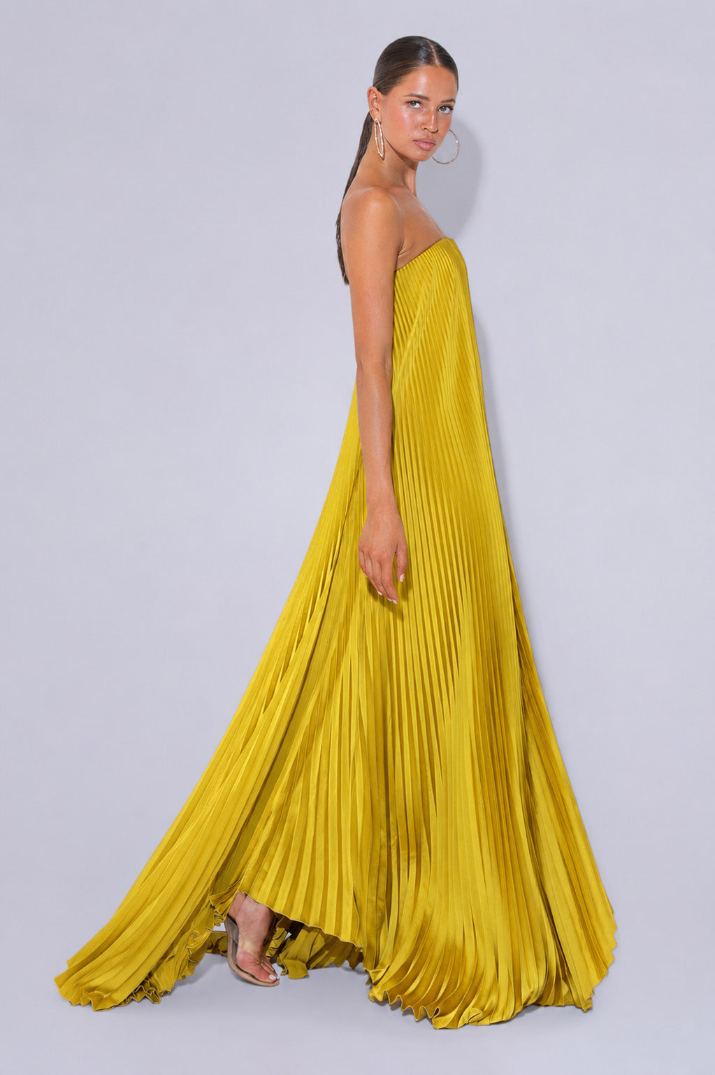 Black Tie Gown - Chartreuse