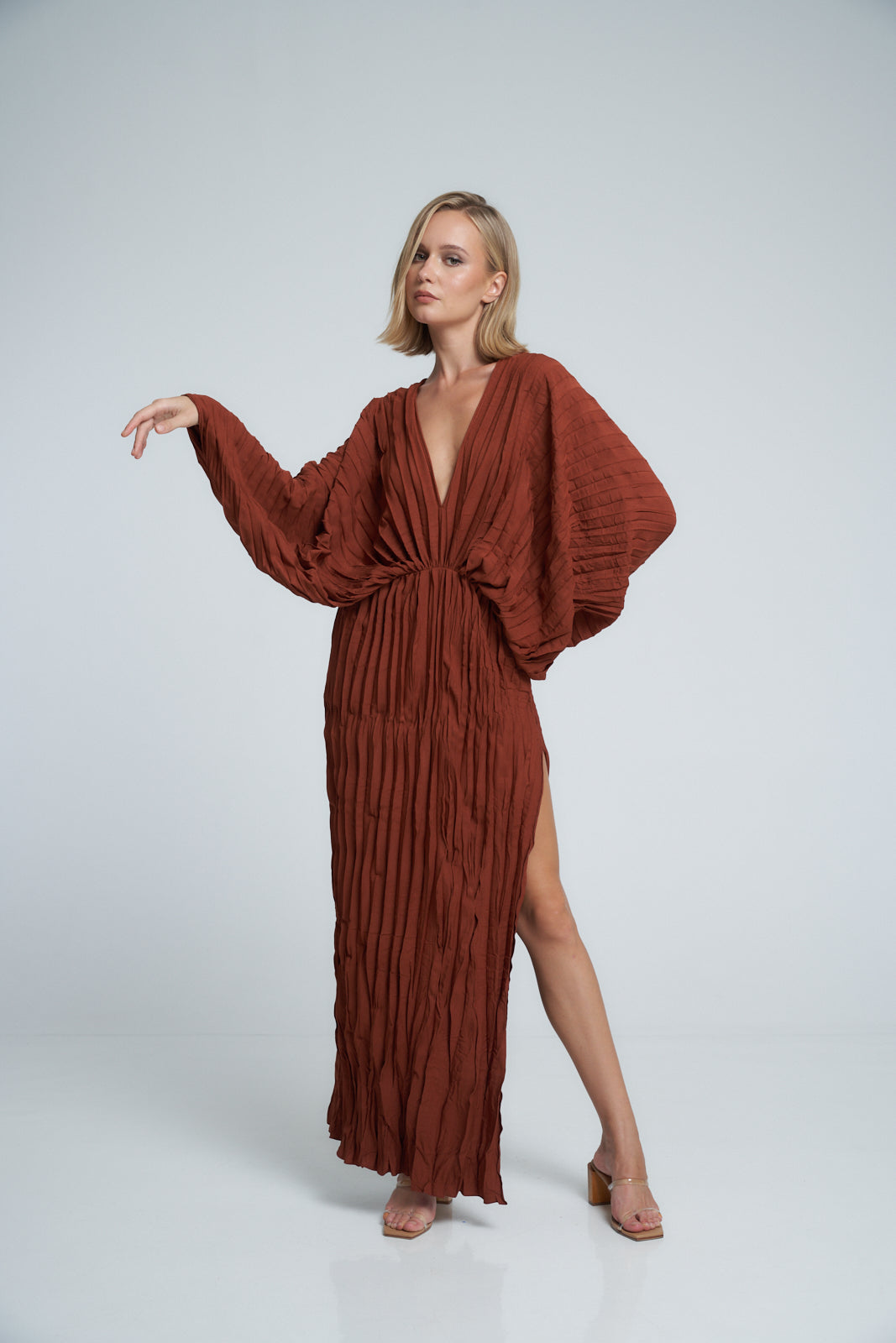 De Luxe Gown - Terracotta