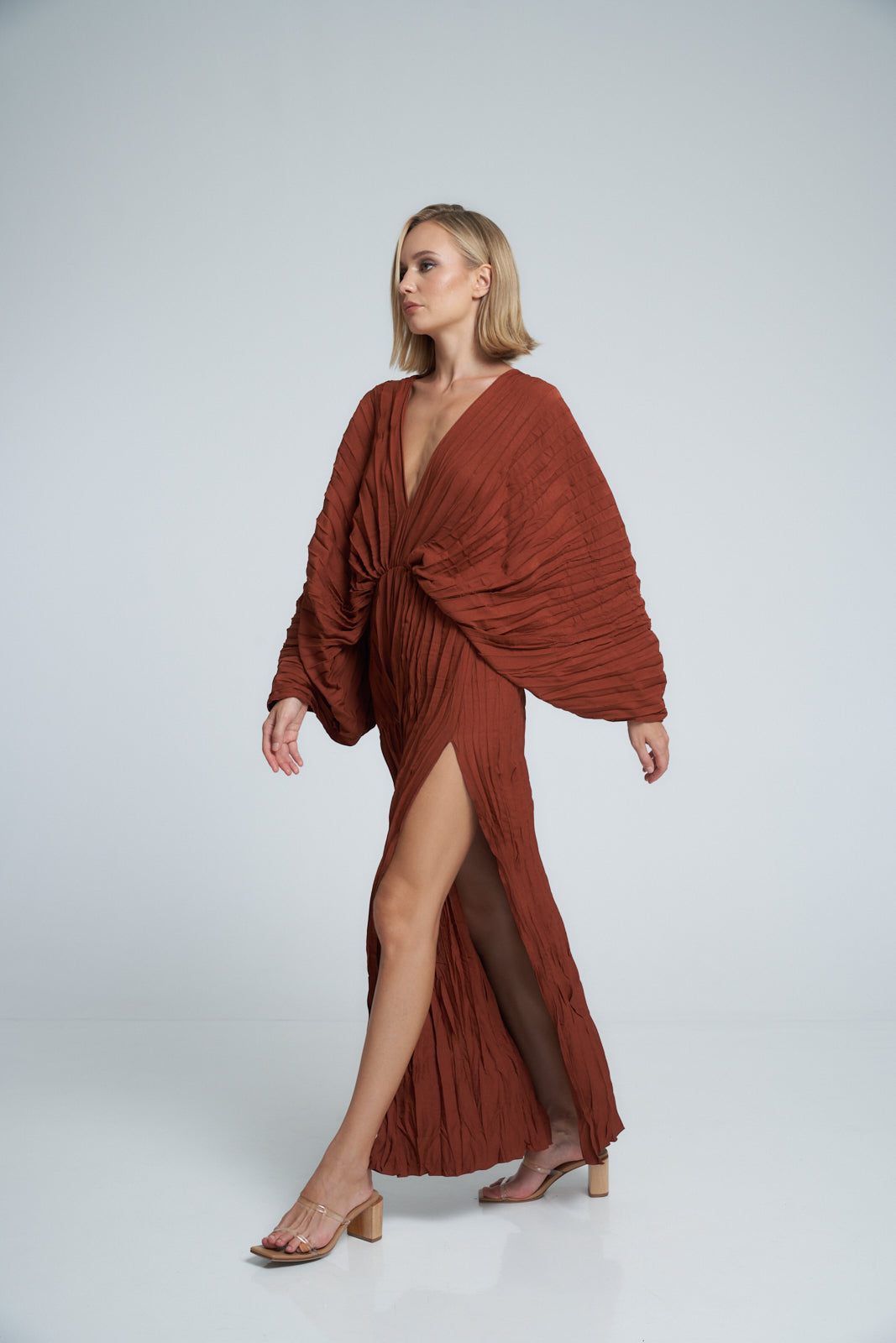 De Luxe Gown - Terracotta