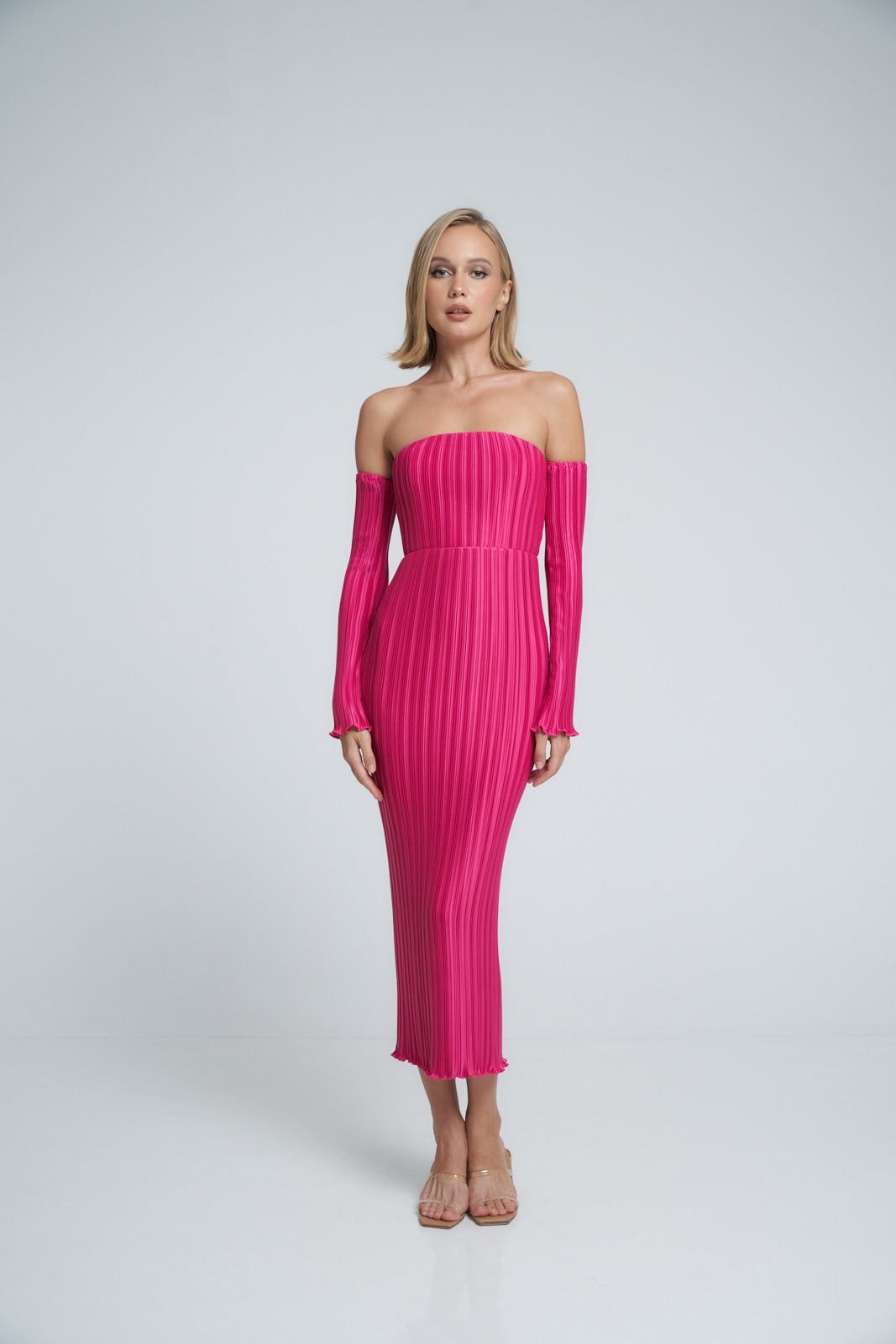 Gatsby Gown - Cerise