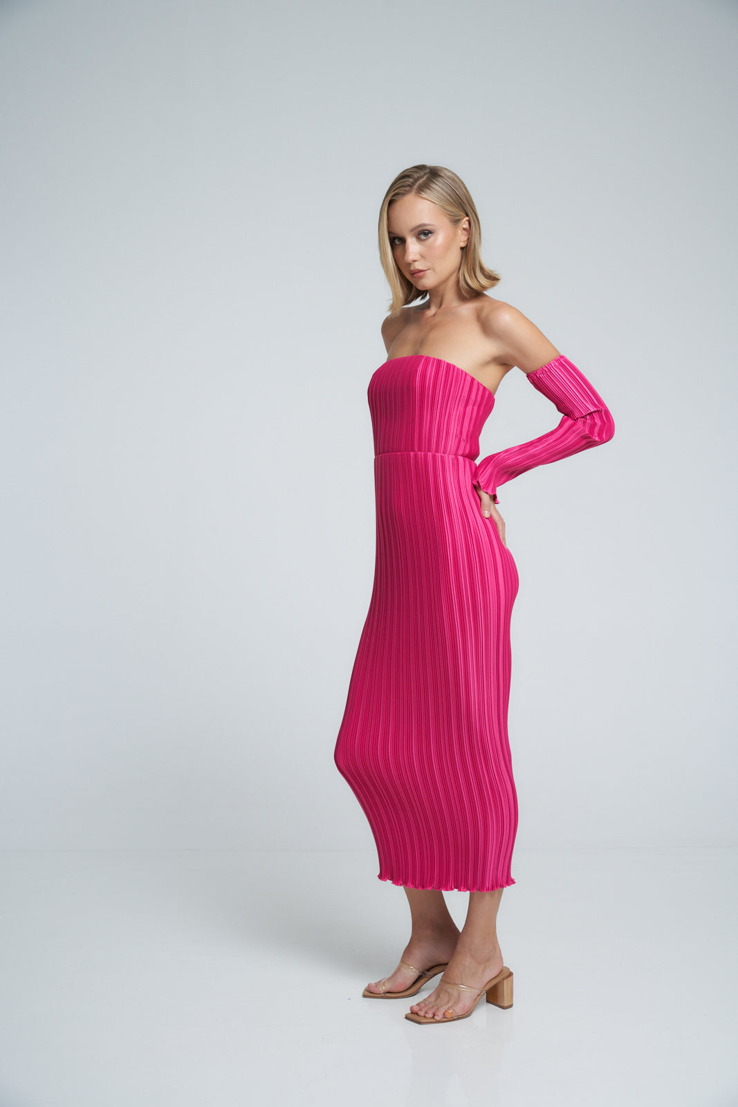 Gatsby Gown - Cerise