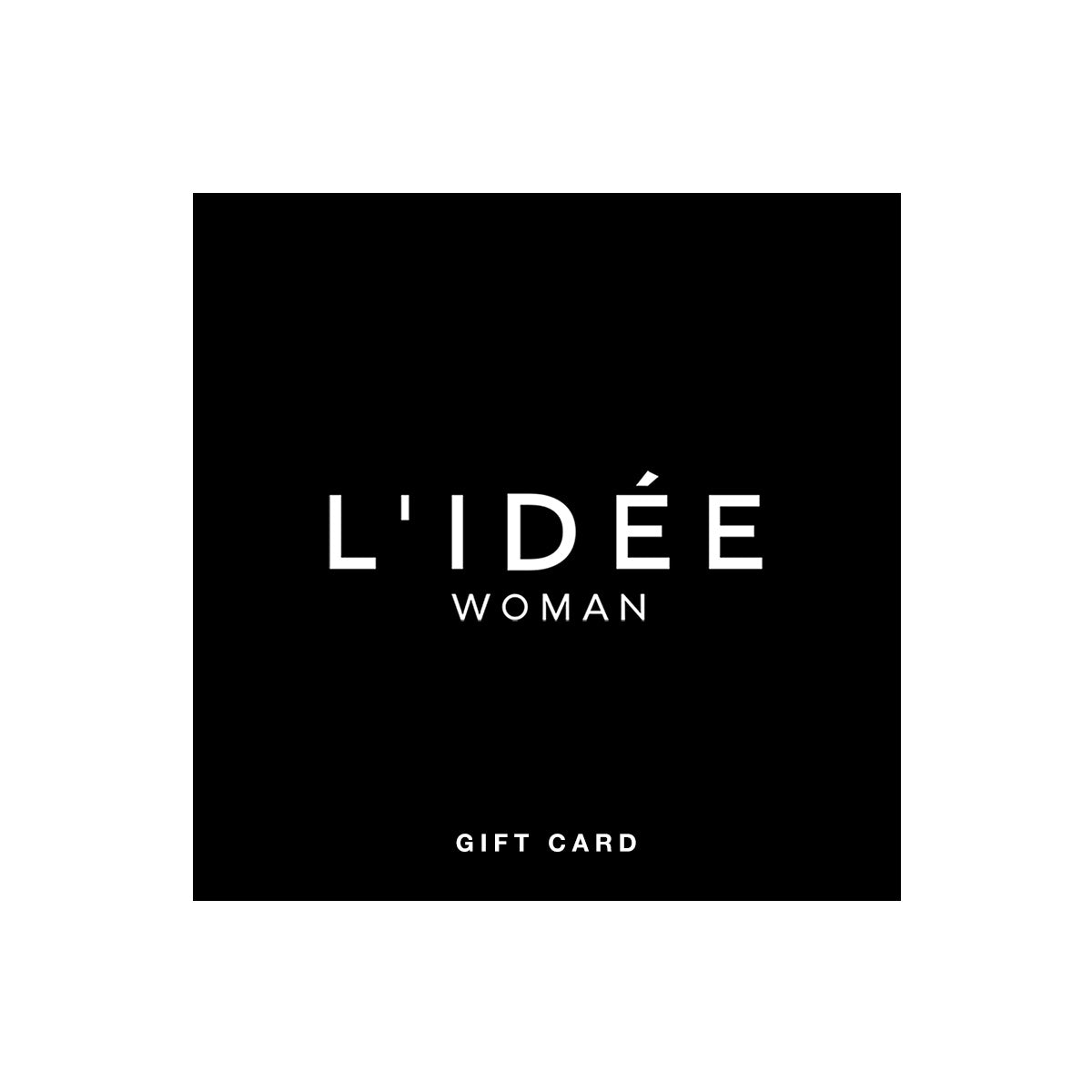 L'IDÉE GIFT CARD