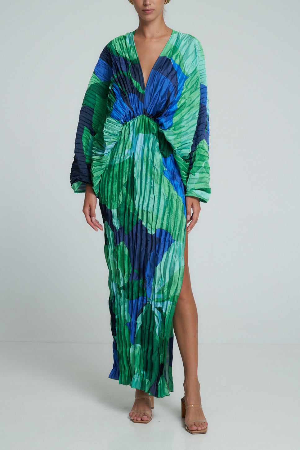 De Luxe Gown - Capri Green