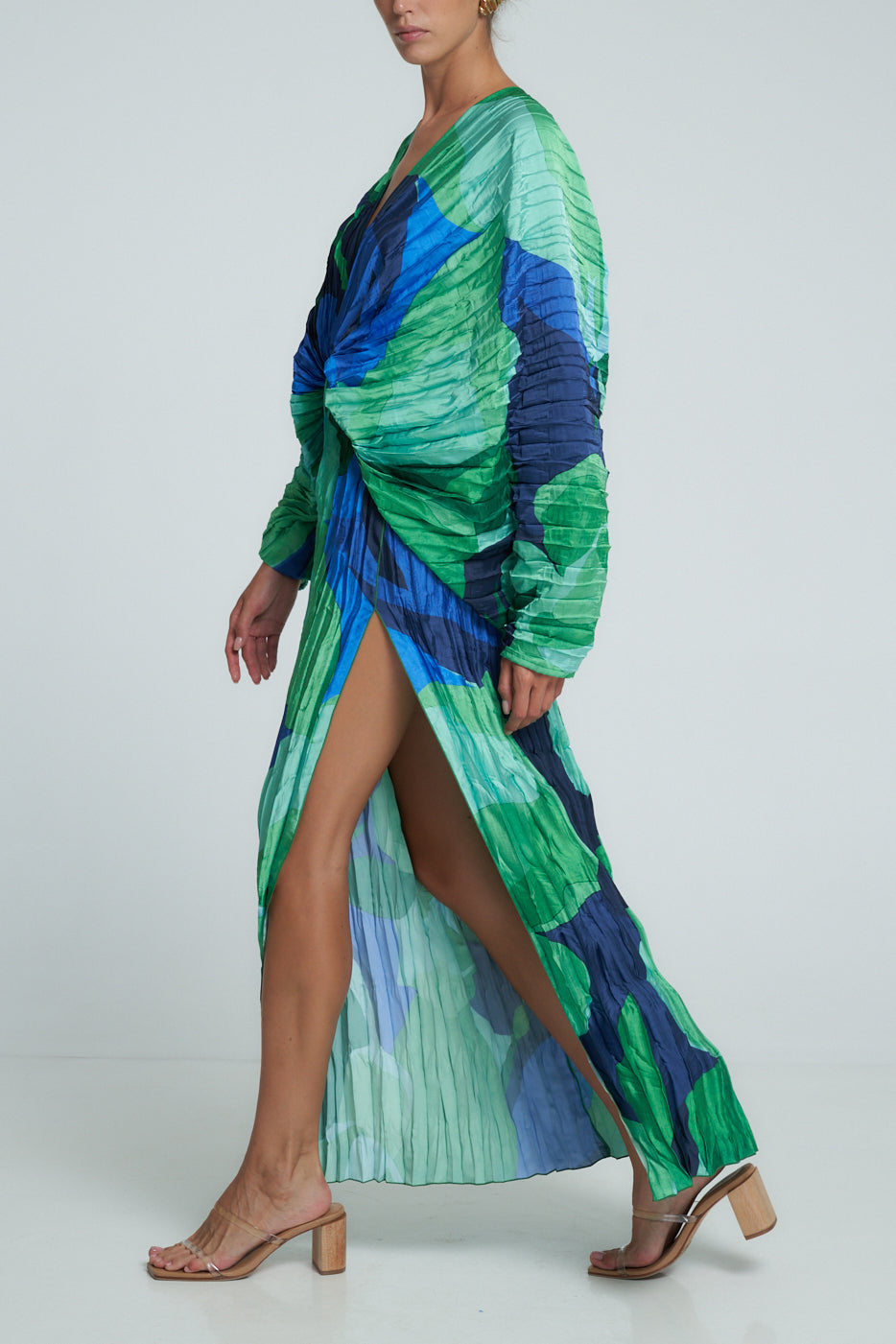 De Luxe Gown - Capri Green – L'IDÉE | WOMAN