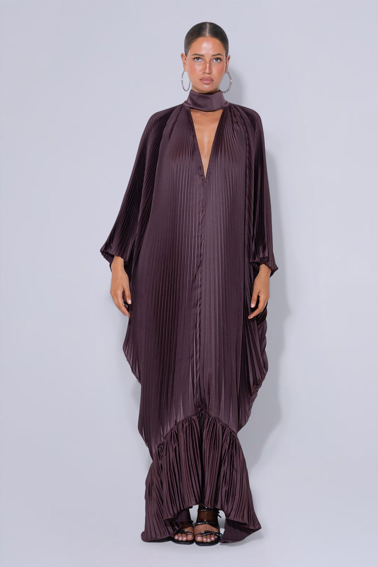 Empire Gown - Mahogany