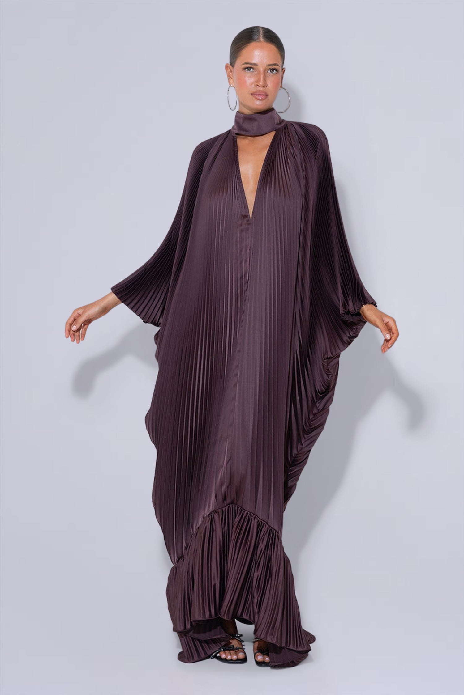 Empire Gown - Mahogany