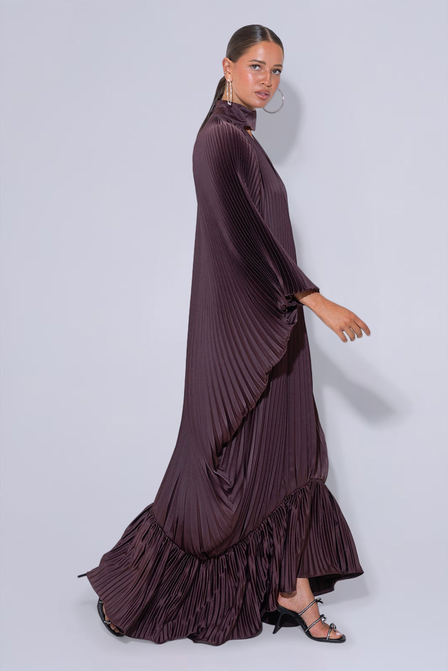 Empire Gown - Mahogany