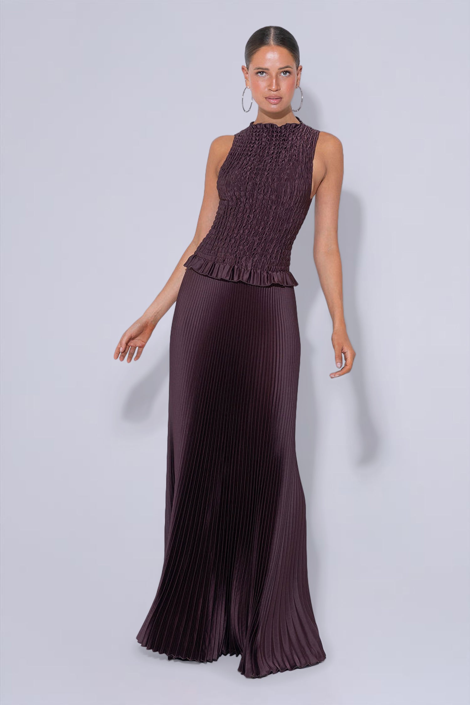 Bowery Gown - Mahogany
