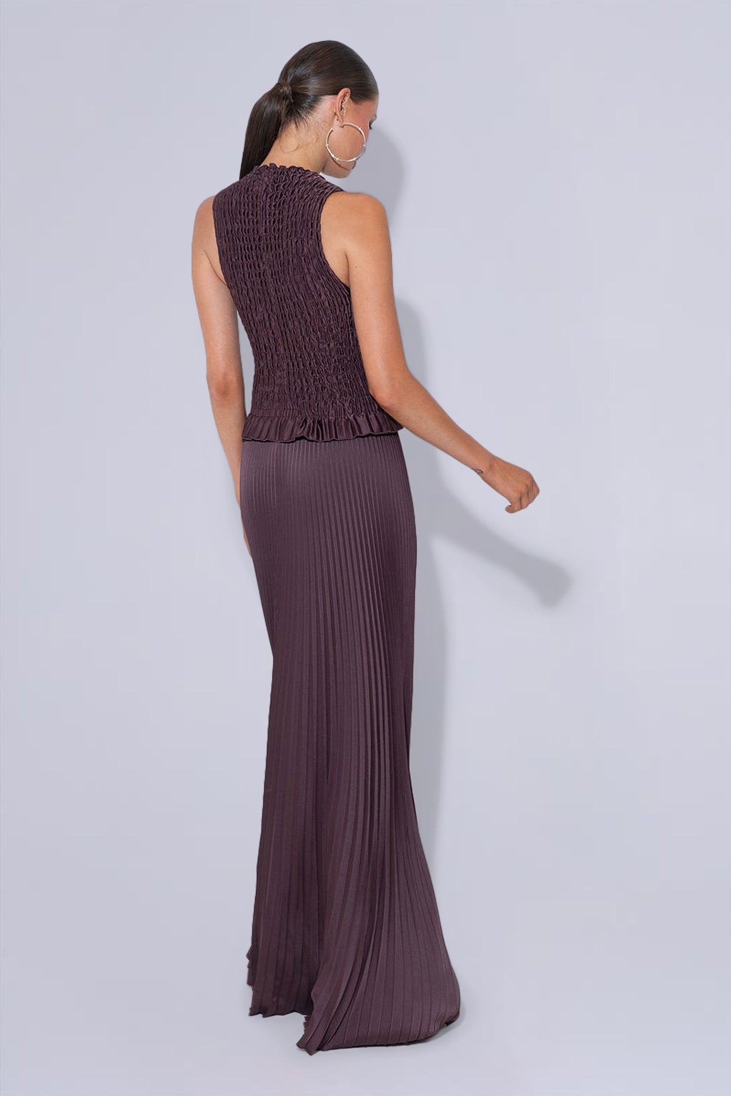 Bowery Gown - Mahogany