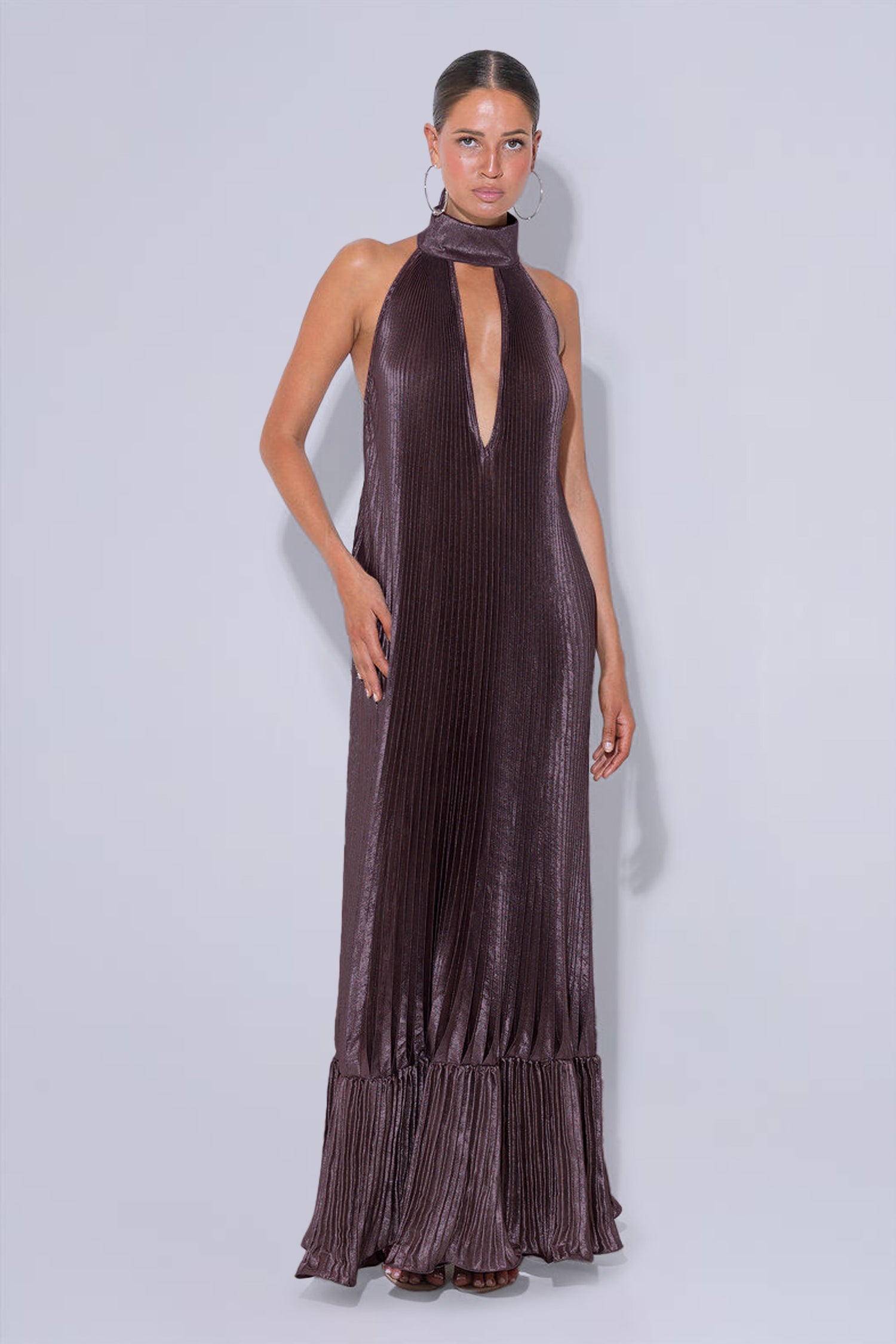 Libertie Gown - Mahogany