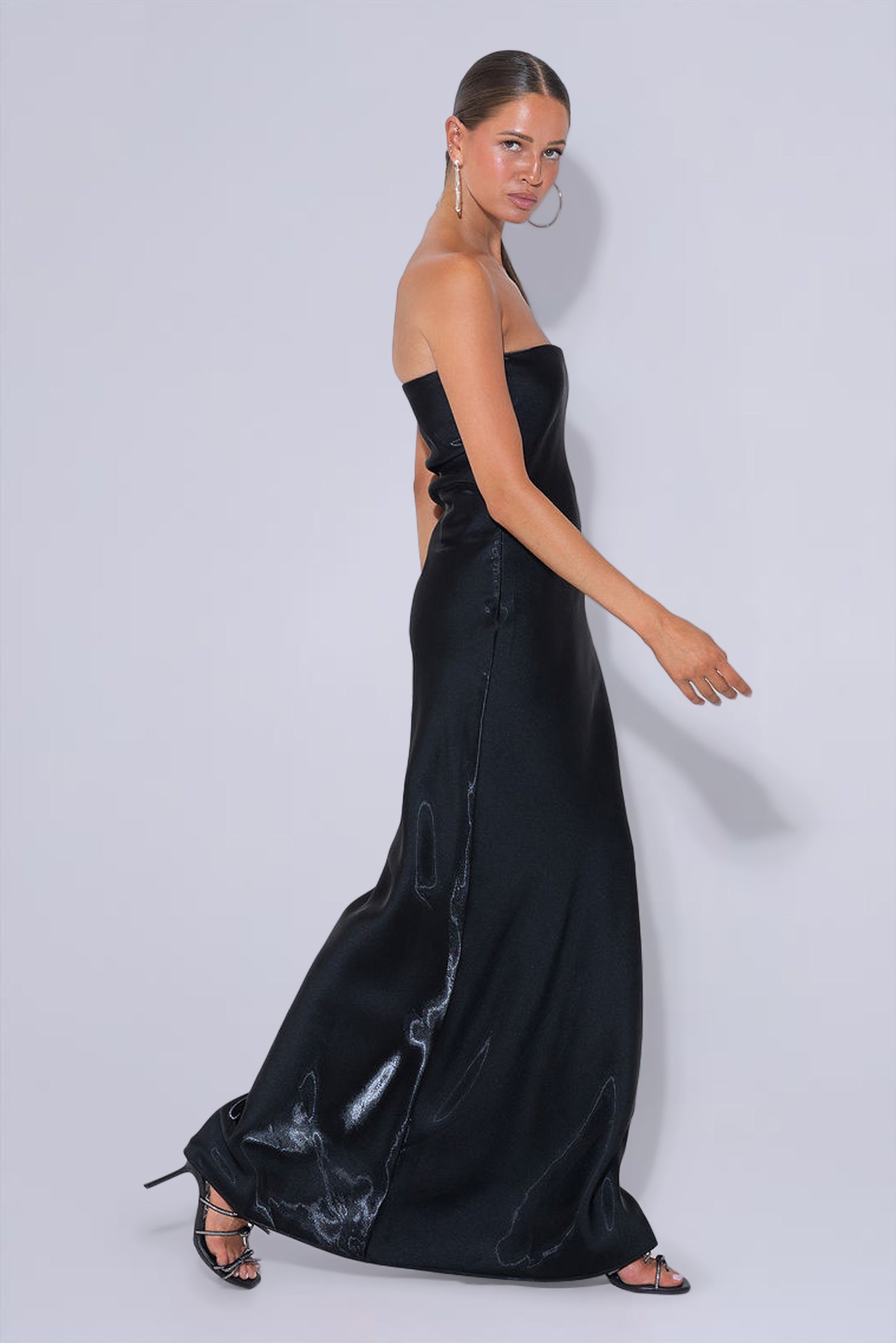 York Dress - Noir Gloss