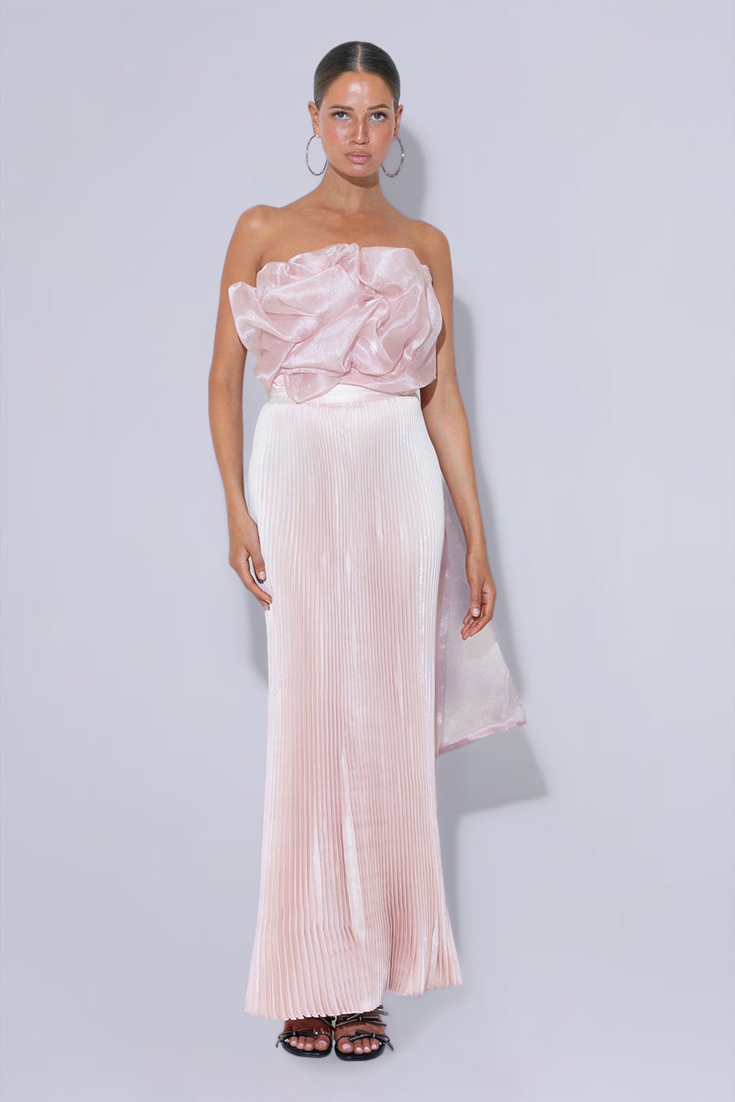 Gallery Top - Pink Organza