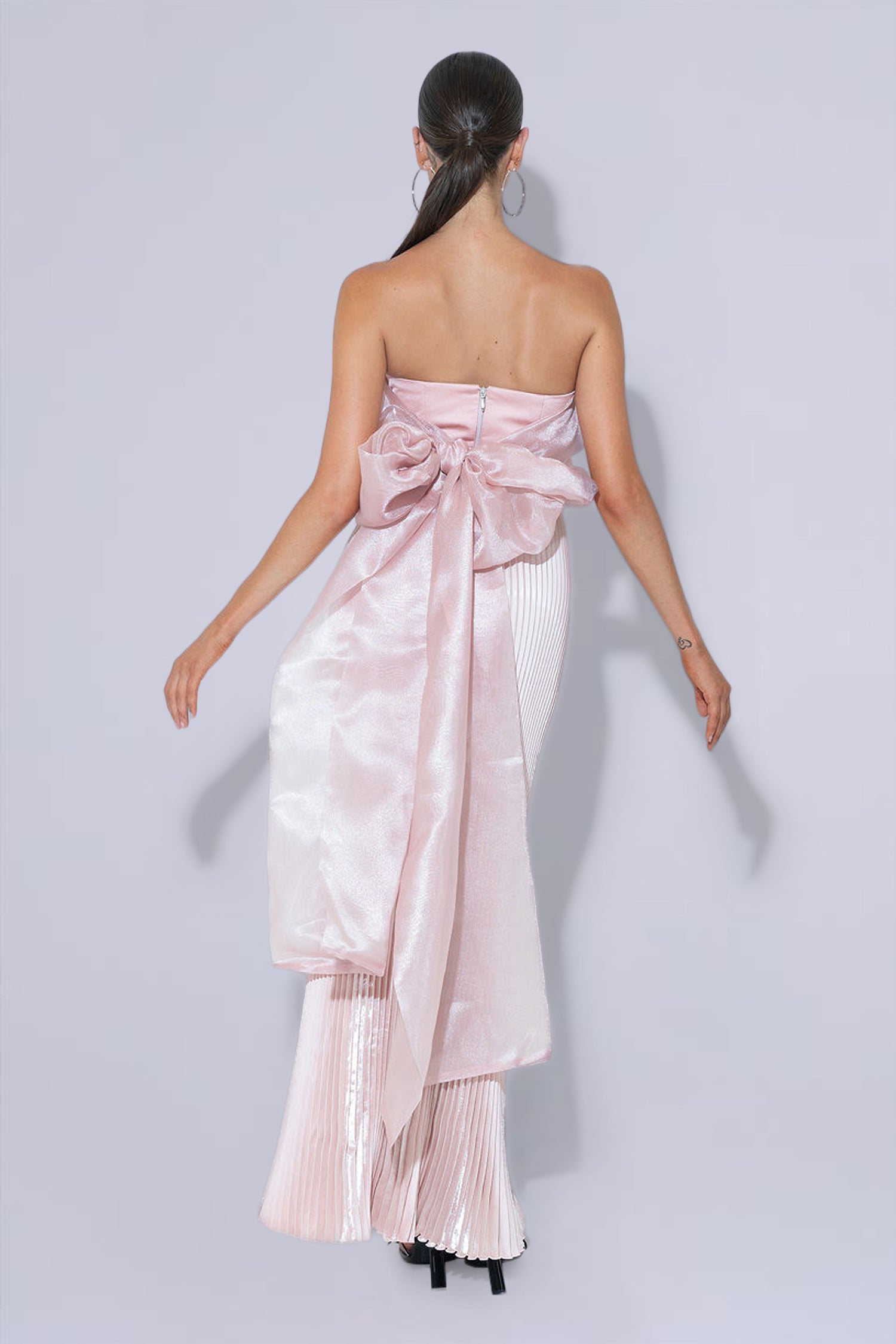 Gallery Top - Pink Organza