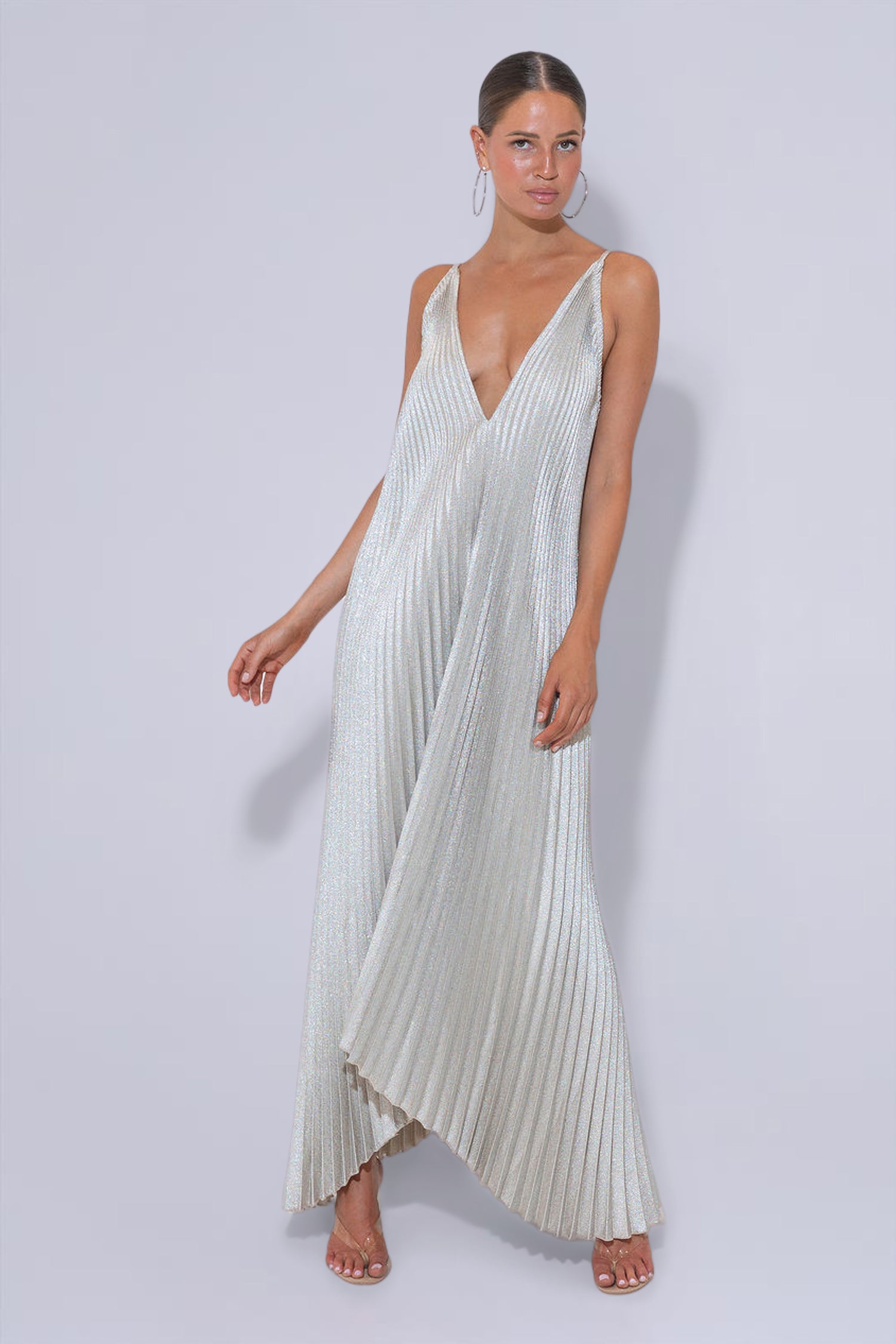The Muse Gown - Gold Metallic