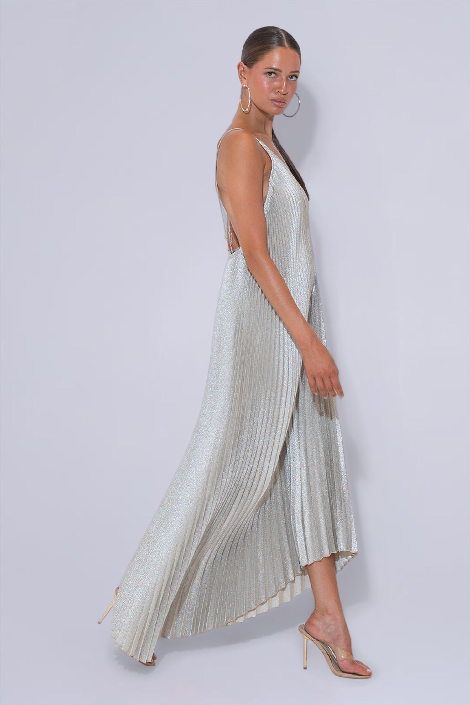 The Muse Gown - Gold Metallic
