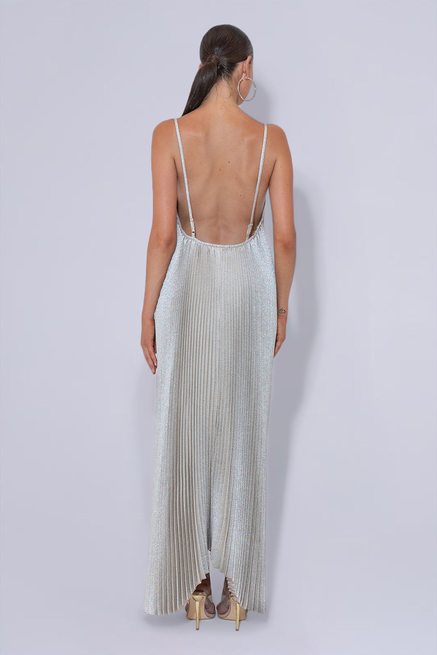 The Muse Gown - Gold Metallic