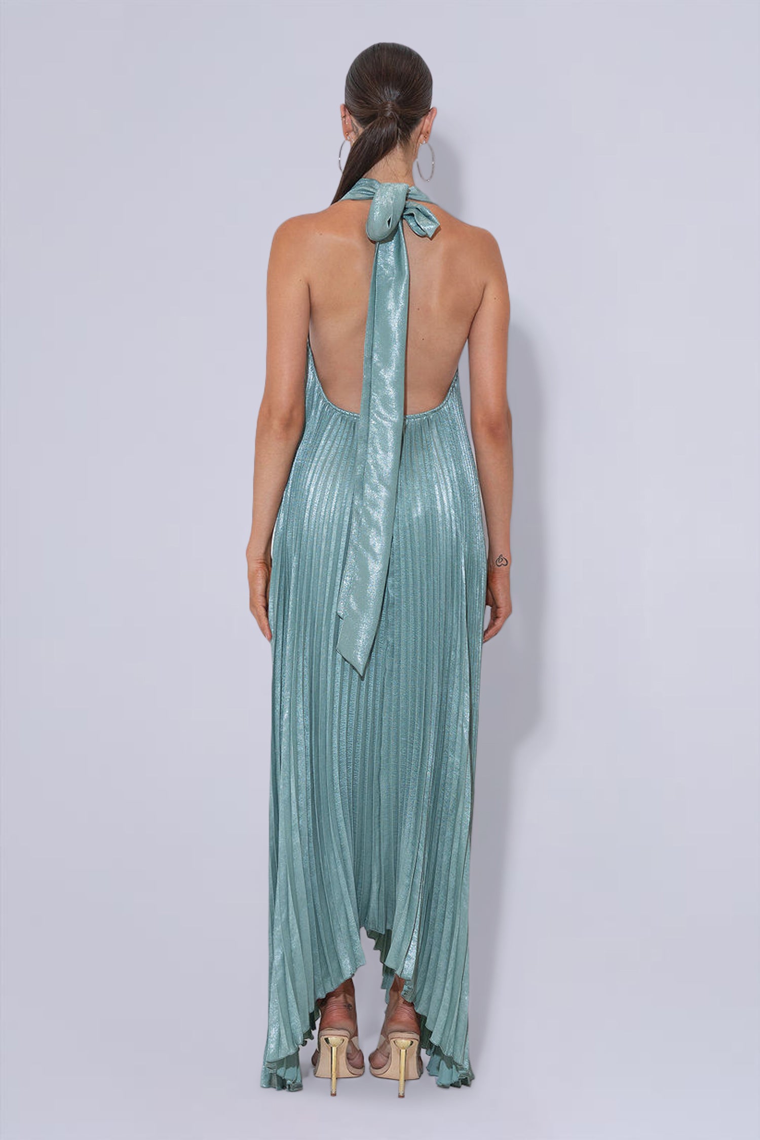 Opera Gown - Evergreen Shimmer