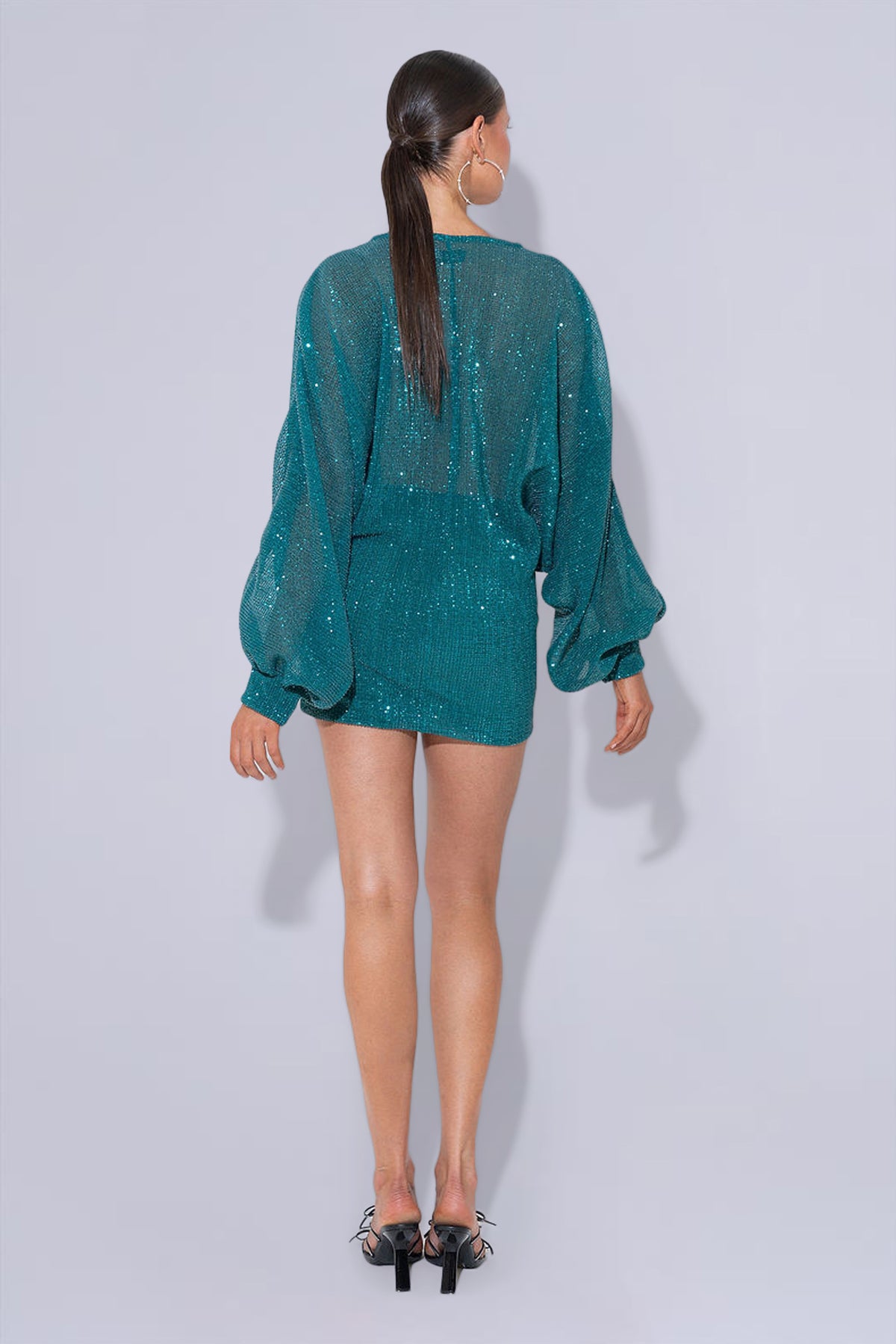 Experimental Mini - Teal Sequin