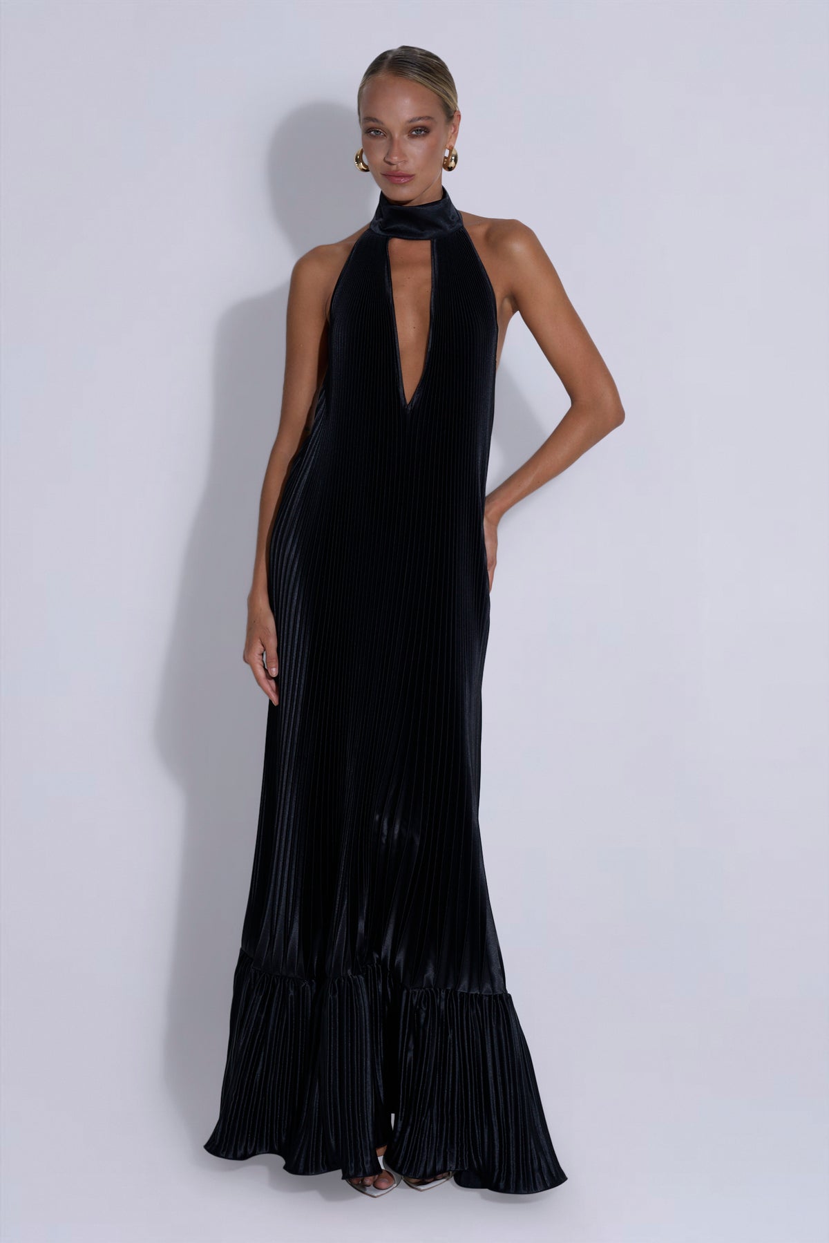 Libertie Gown - Noir