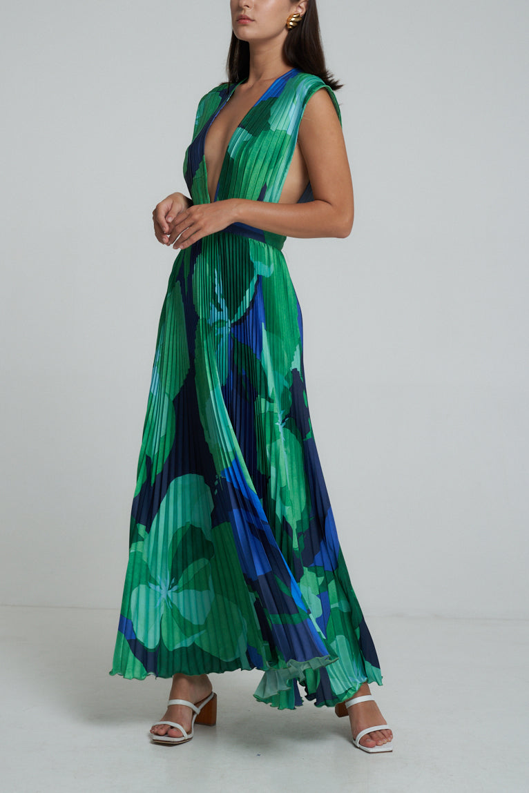Gala Gown - Capri Green
