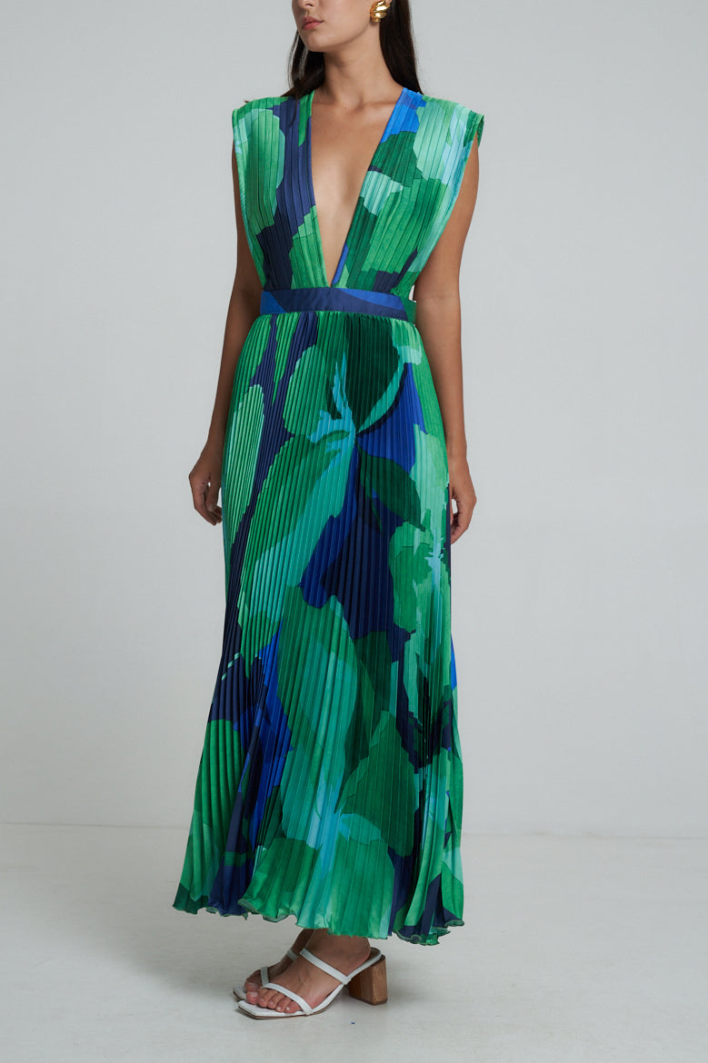 Gala Gown - Capri Green
