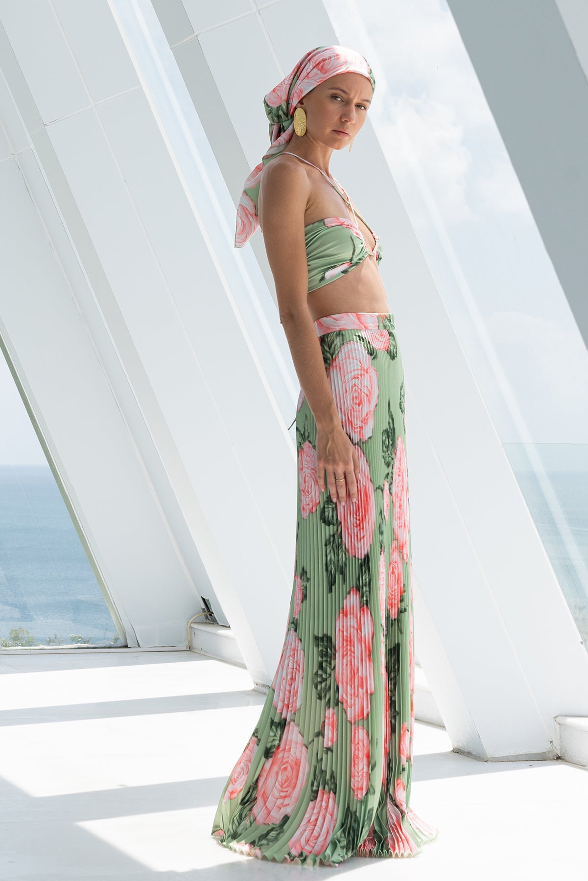 Gala Skirt - Fleur Rose