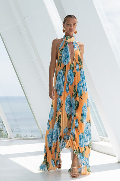 lidee blue dress Opera Gown - Fleur Bleue – L'IDÉE Size:20L collection_combi: dresses_jumpsuits A voluminous dress embodying MarryUP Black Dresses for