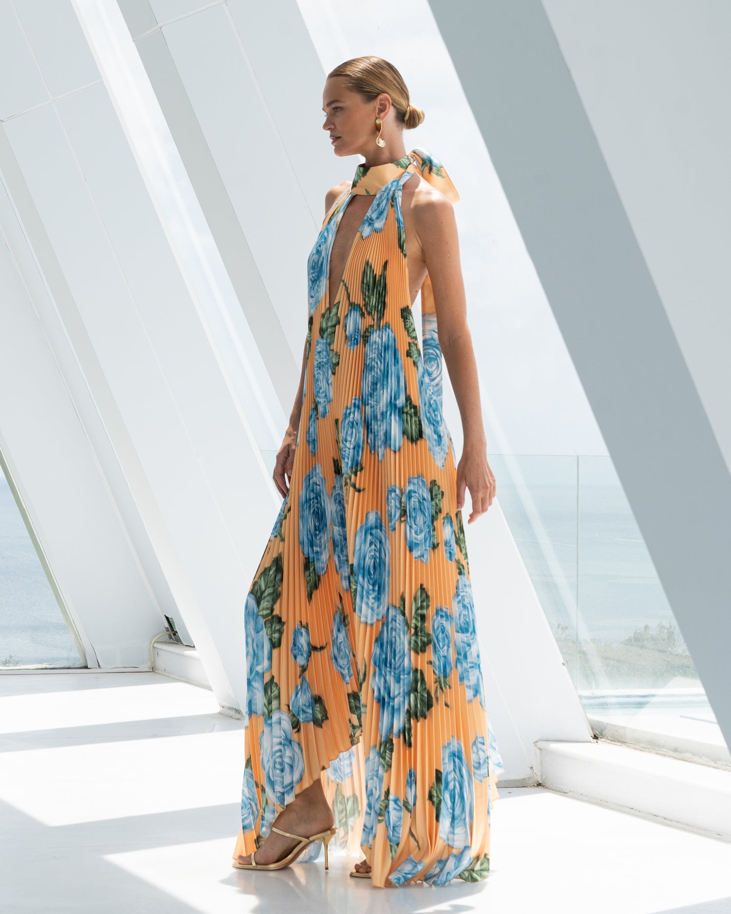 Opera Gown - Fleur Bleue